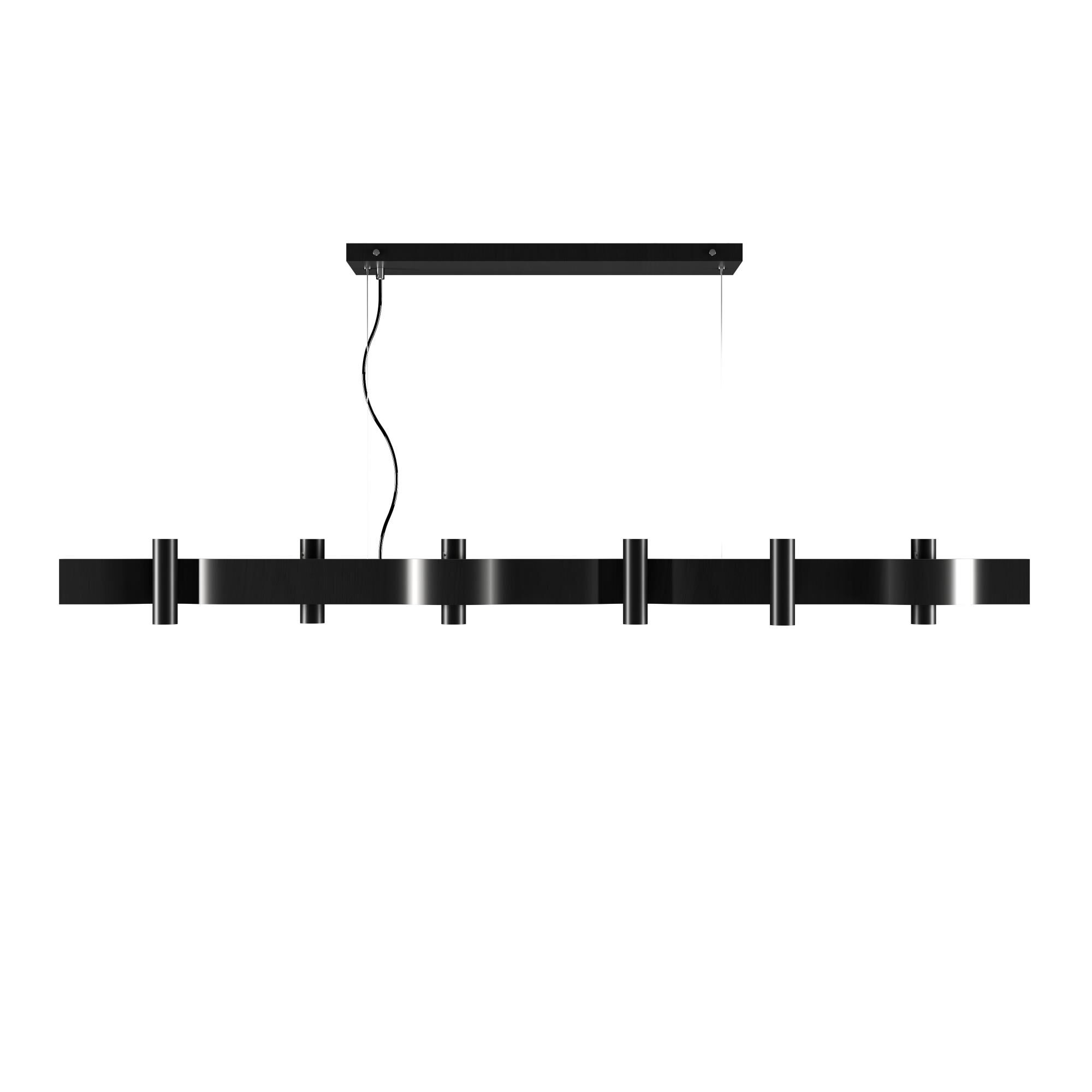 Flow 59 Inch Linear Suspension Light by Accord Lighting