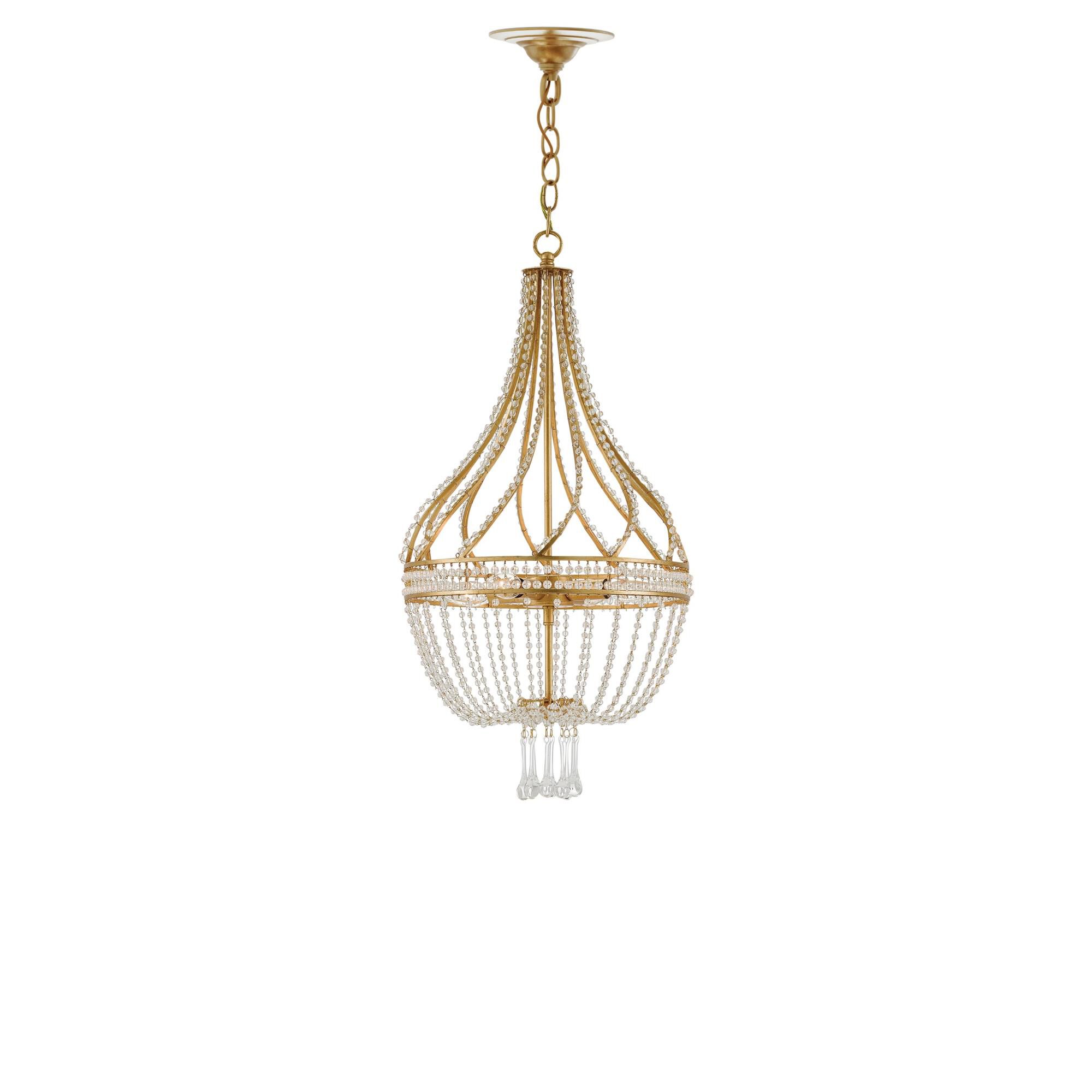 Shown in Antique Gold Leaf finish