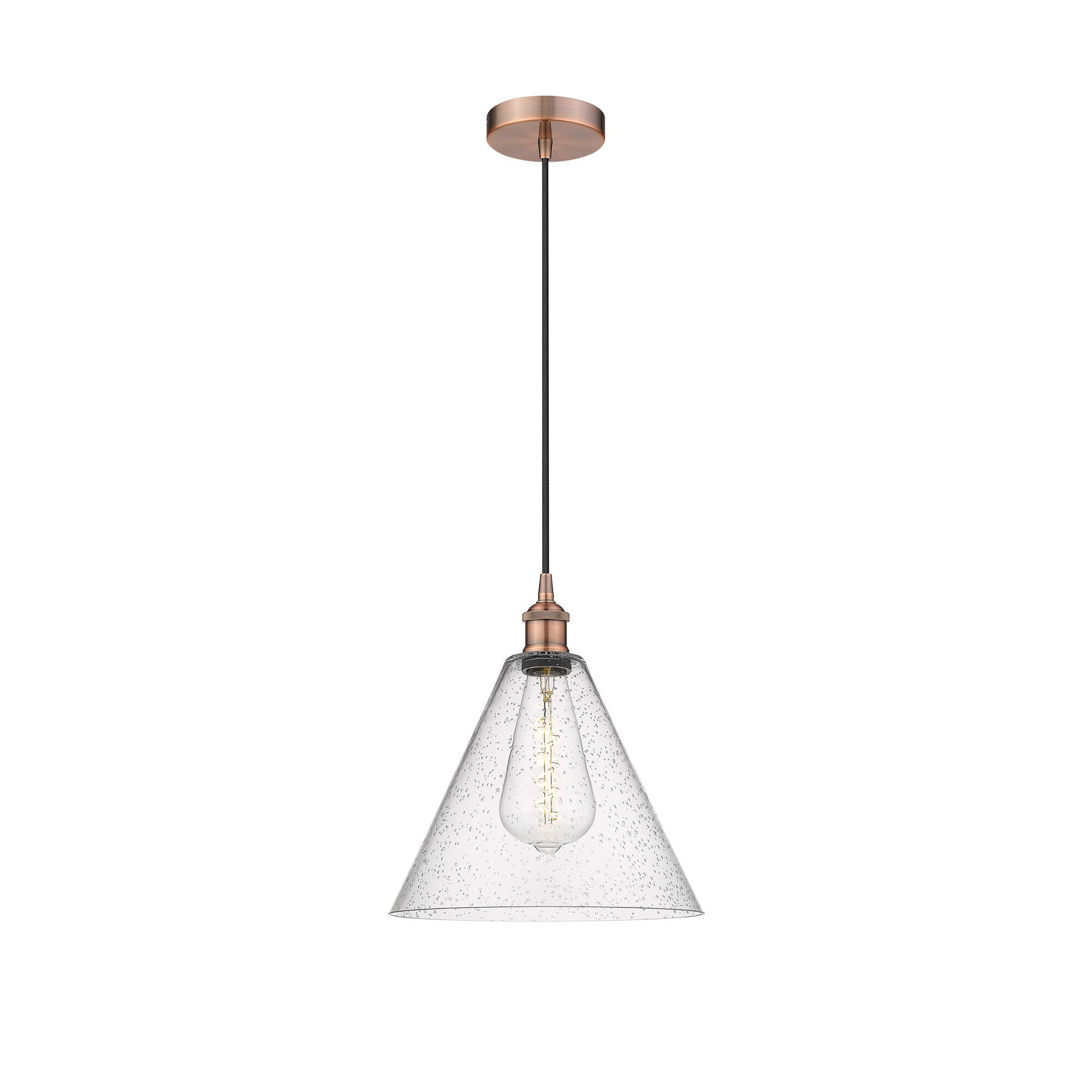 Innovations Lighting Bruno Marashlian Edison Cone 12 Inch Mini Pendant