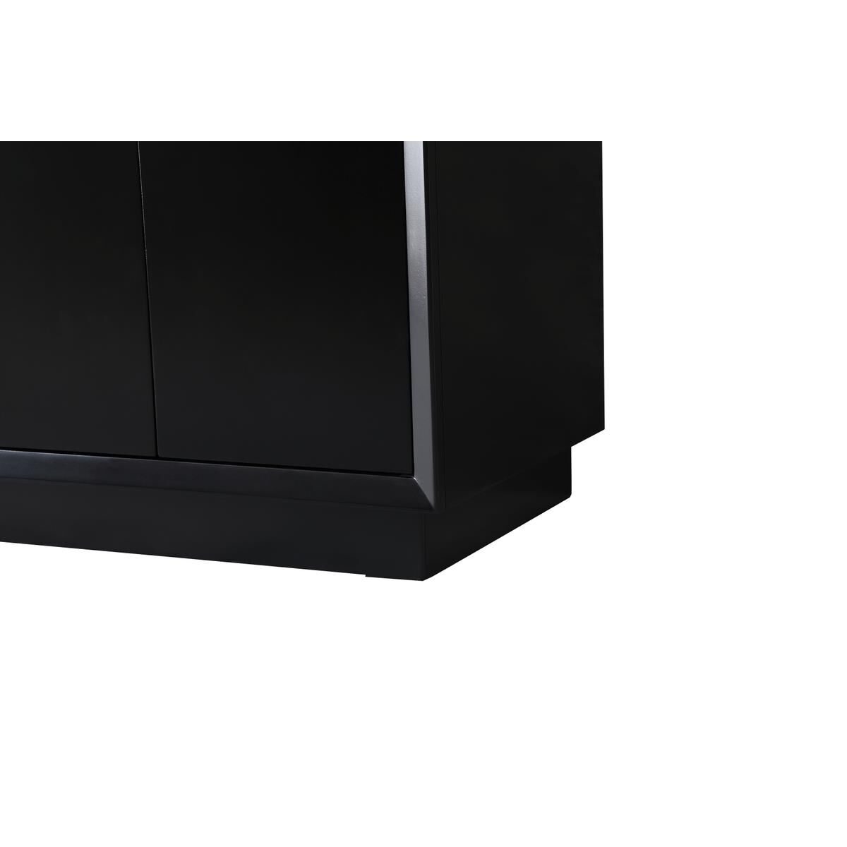 Shown in Black finish