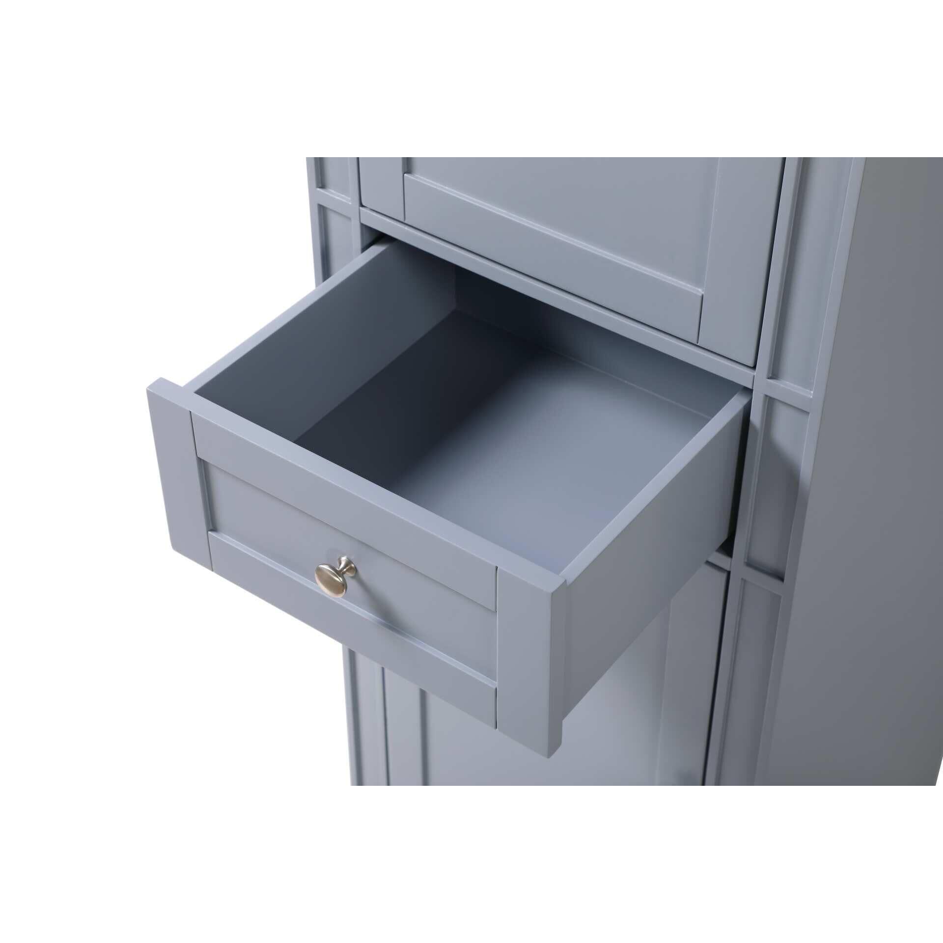 Park Avenue 72 Inch Storage Cabinet by Elegant Decor