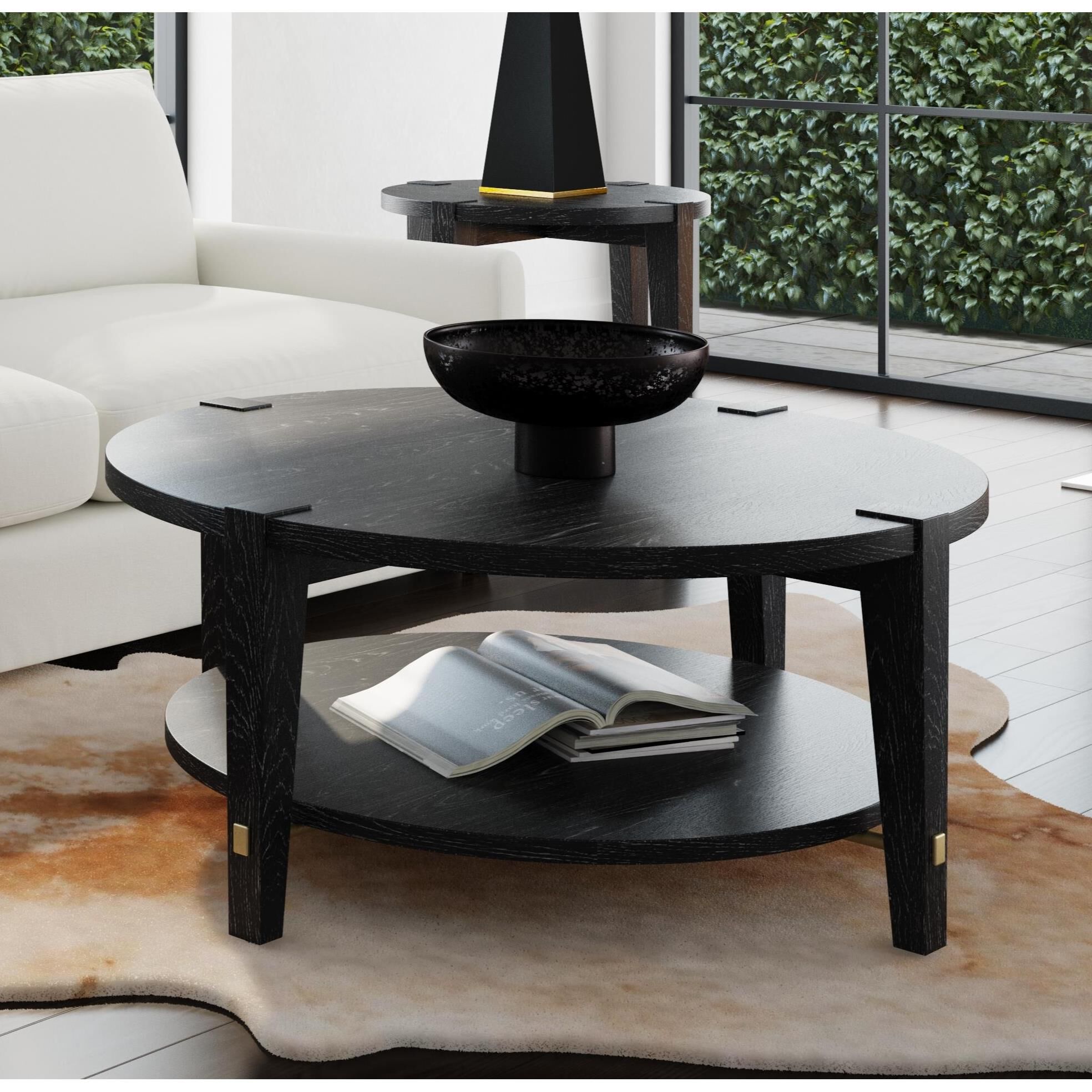 Whitfield Coffee Table by Bassett Mirror Company