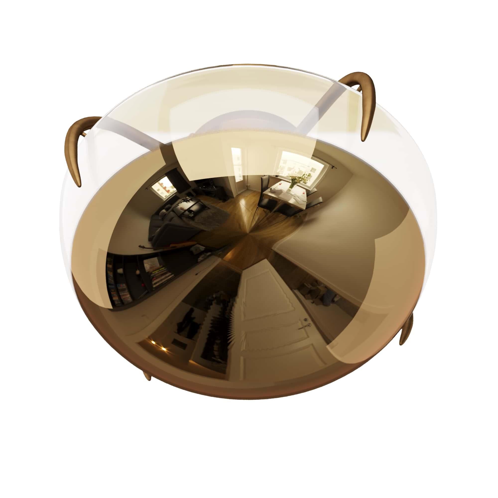 Corona 14 Inch 1 Light Flush Mount by Arteriors Home