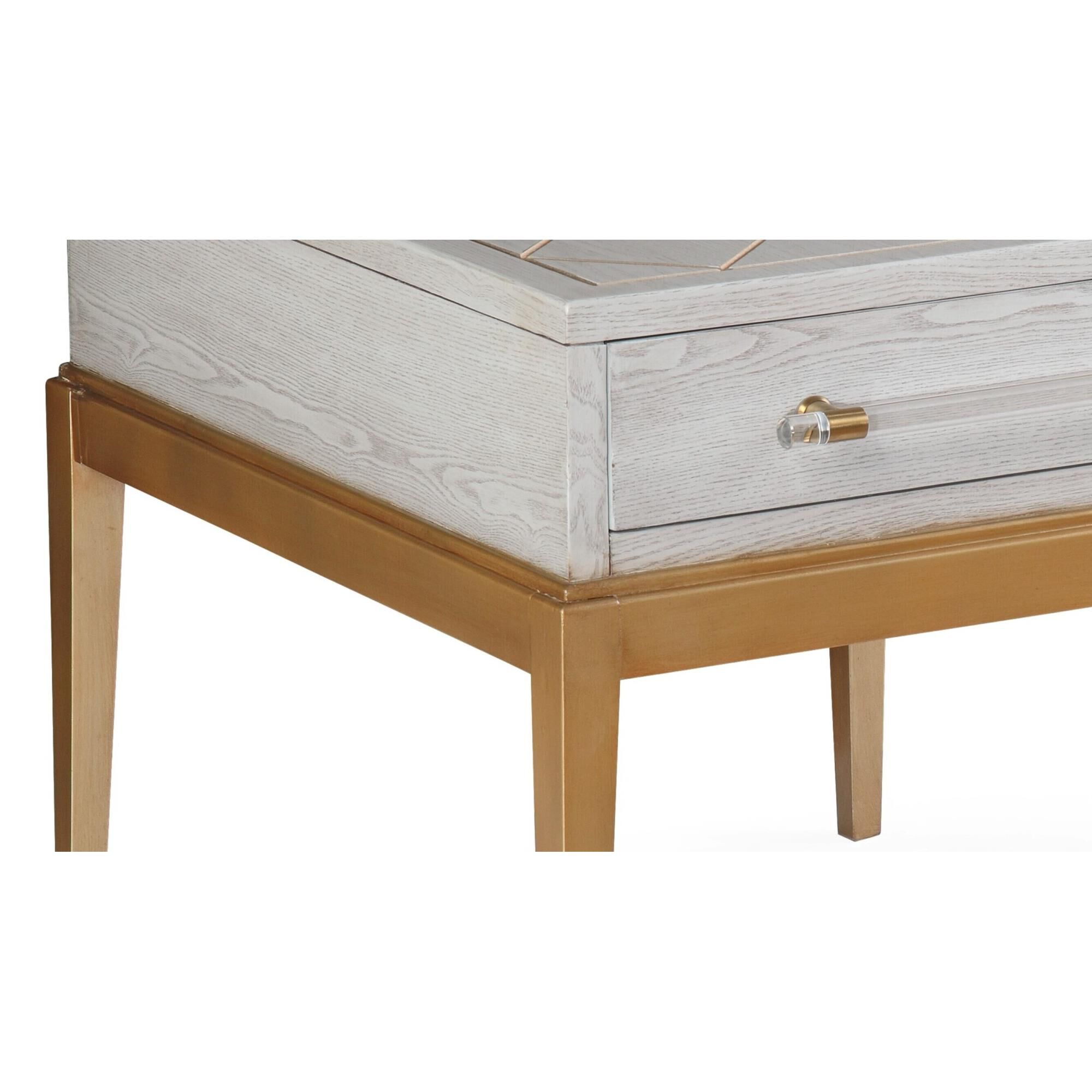 Perrine 28 Inch End Table by Bassett Mirror Company