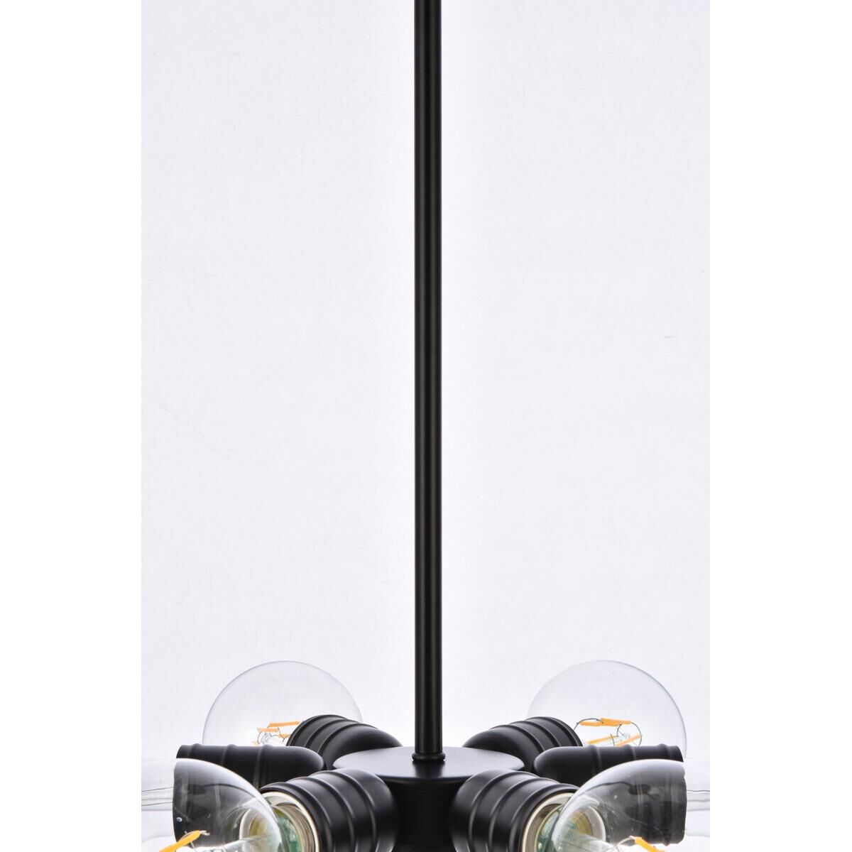 Reyes 8 Inch Mini Pendant by Elegant Lighting