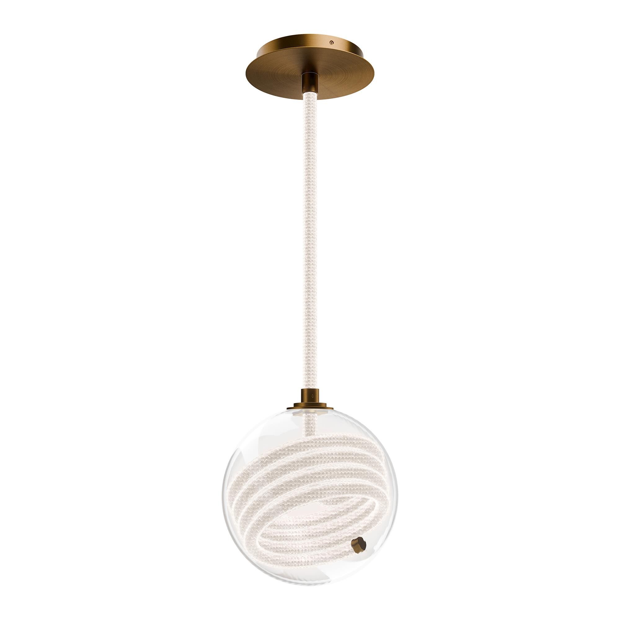 Shown in Aged Brass finish