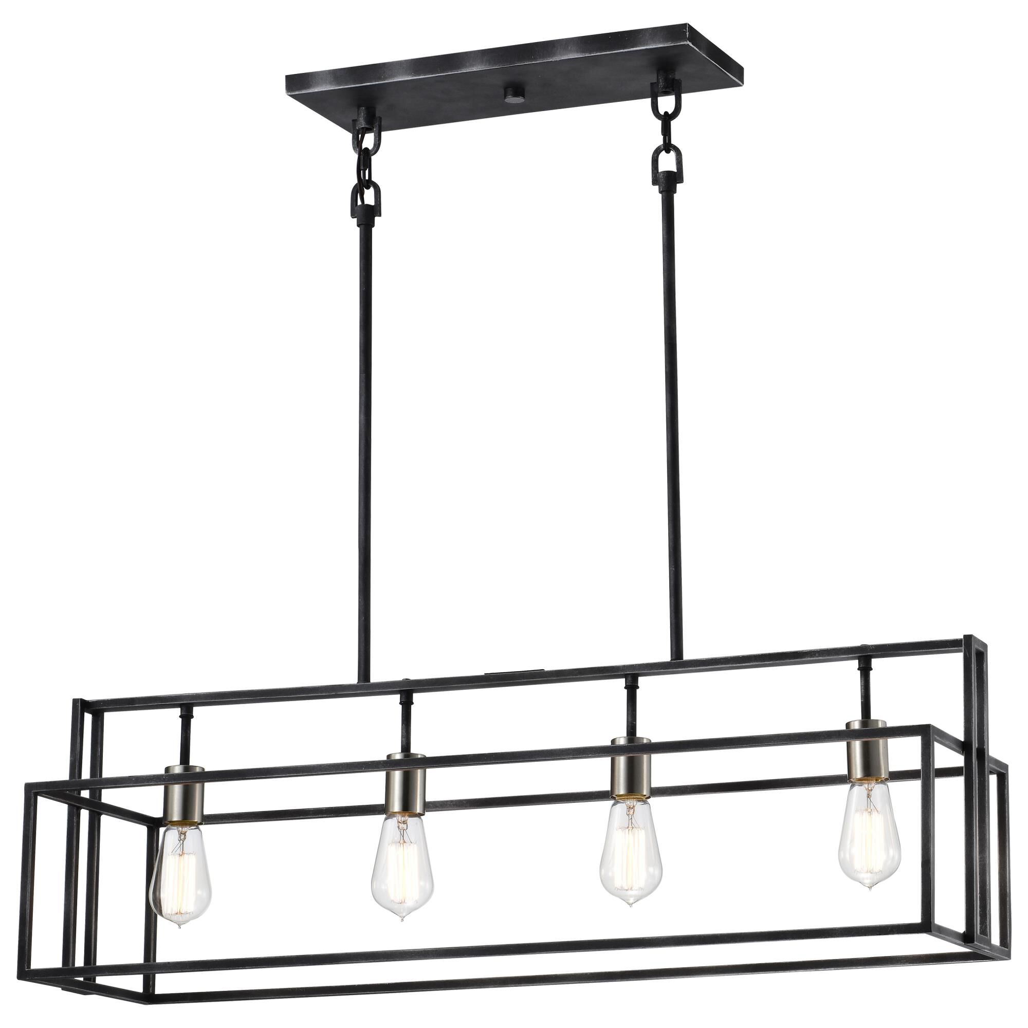 Shown in Iron Black with Brushed Nickel Accents finish