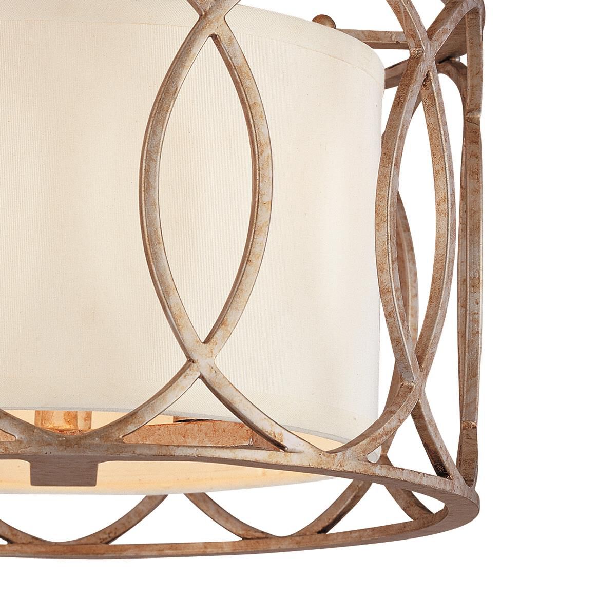 Sausalito 12.25 Inch Semi Flush Mount by Troy Lighting