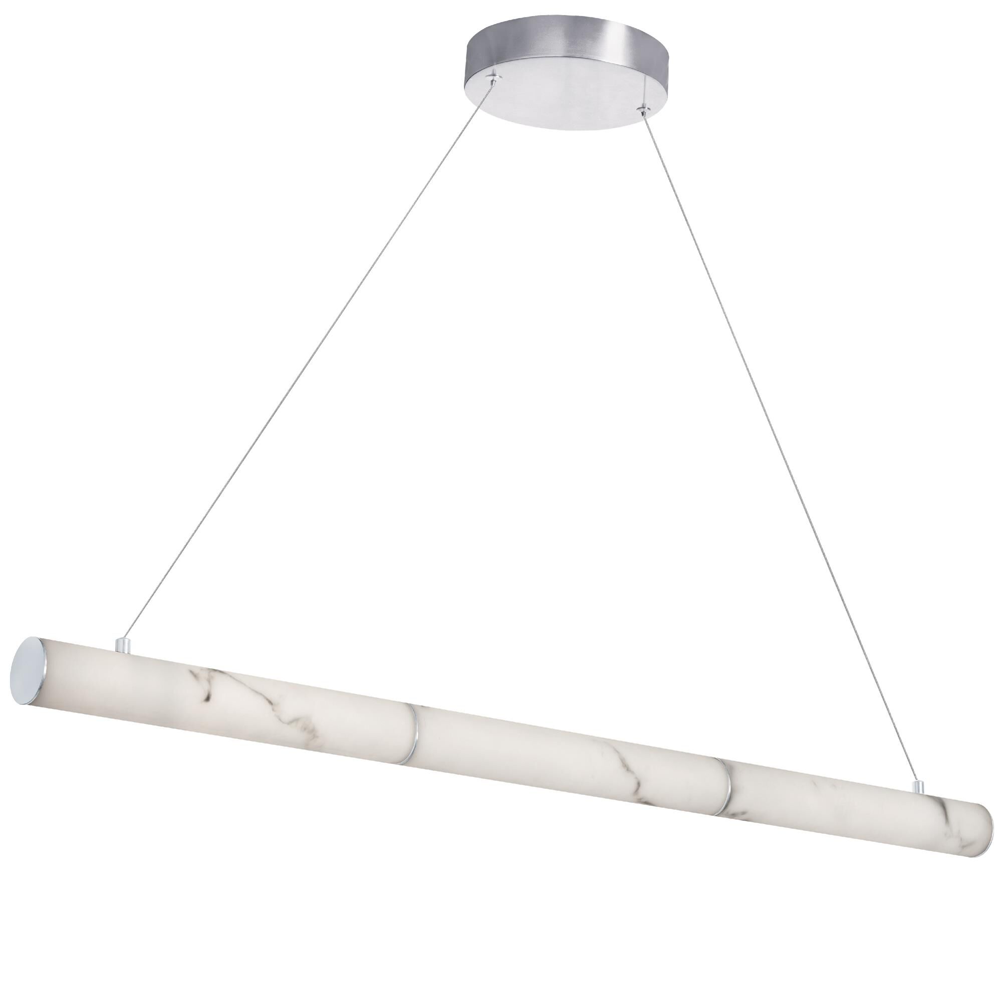 Shown in Polished Chrome finish and White shade