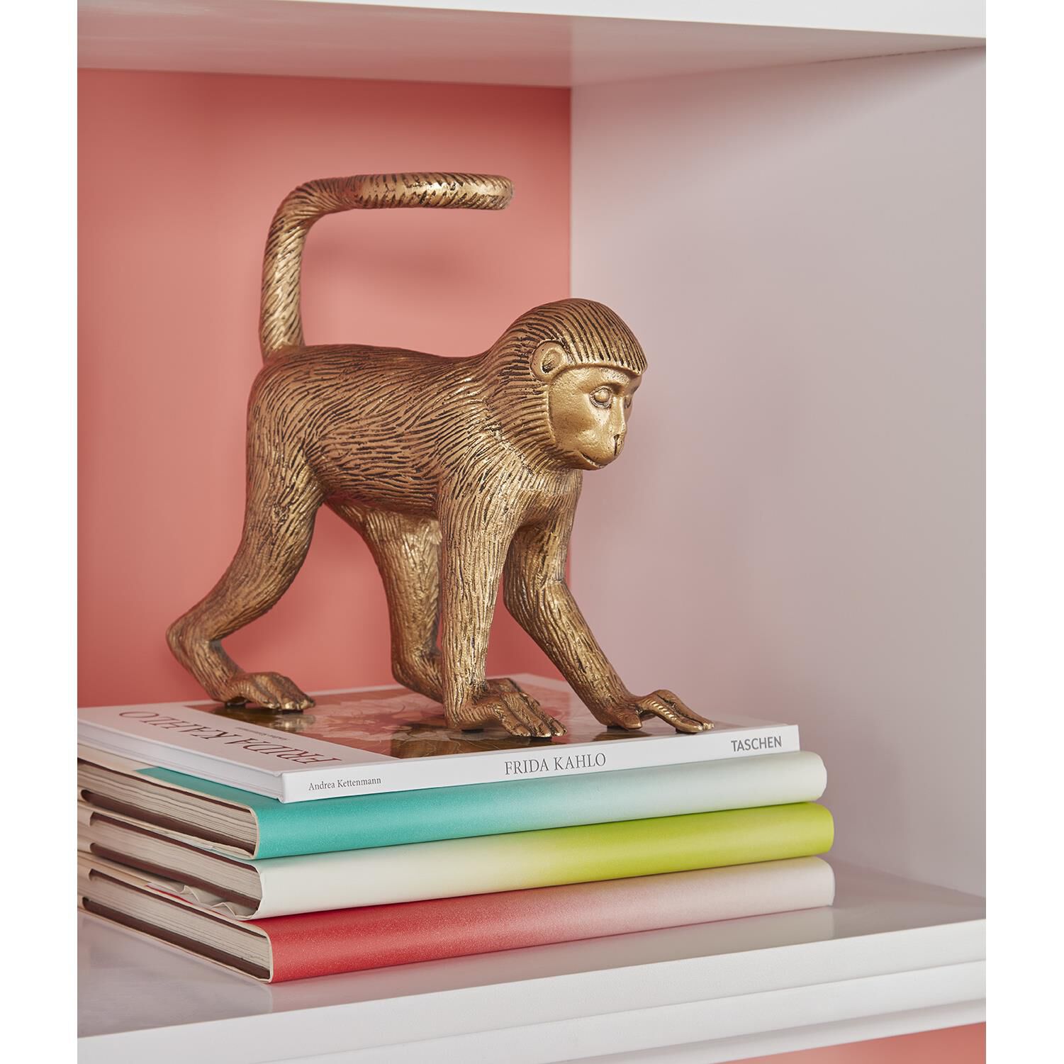 Shown in Antique Brass finish and Left Leg accent