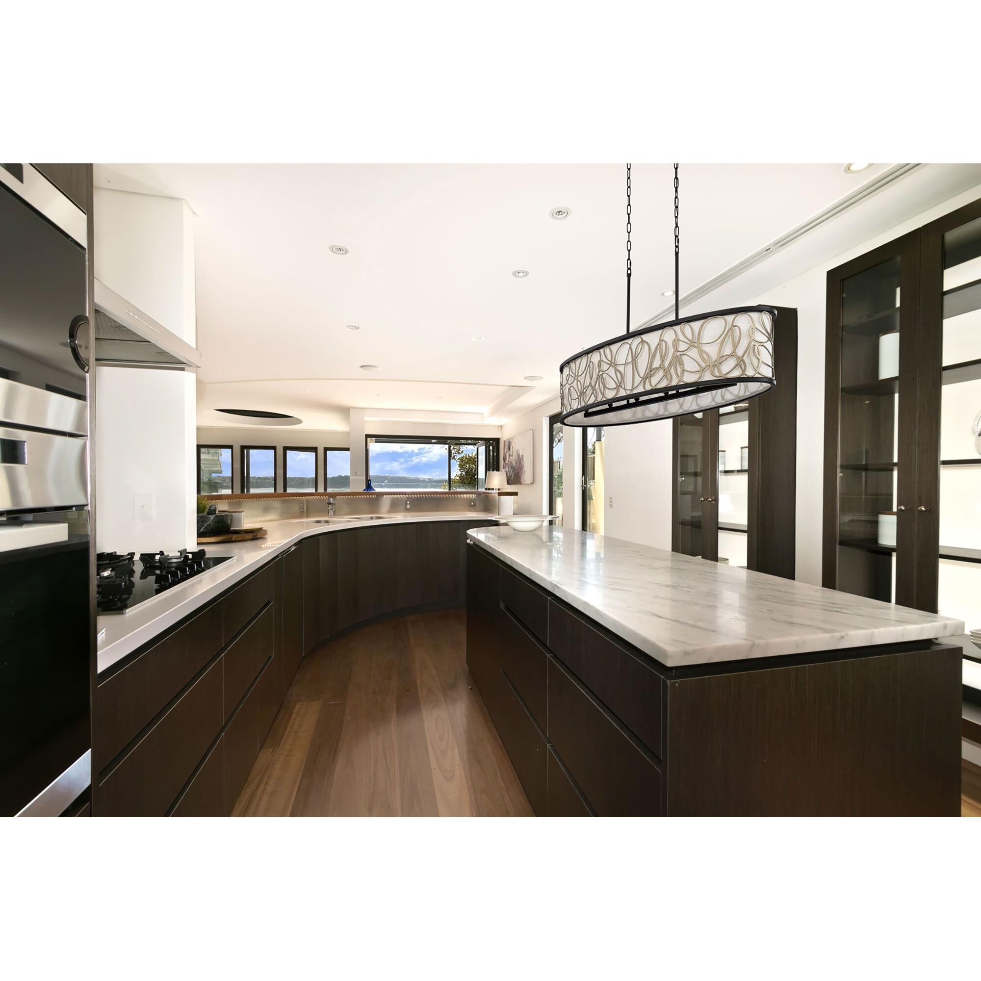 Scribble 48 Inch 6 Light Linear Suspension Light by Varaluz