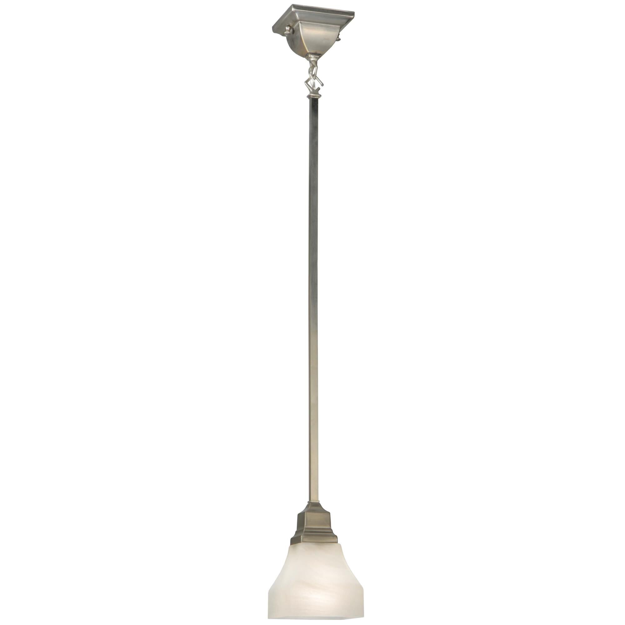 Bungalow White Alabaster Swirl 7 Inch Mini Pendant by Meyda Lighting