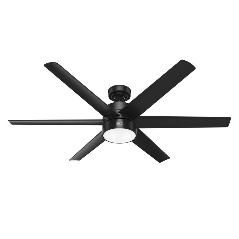 Solaria 60 Inch Ceiling Fan with Light Kit by Hunter Fan