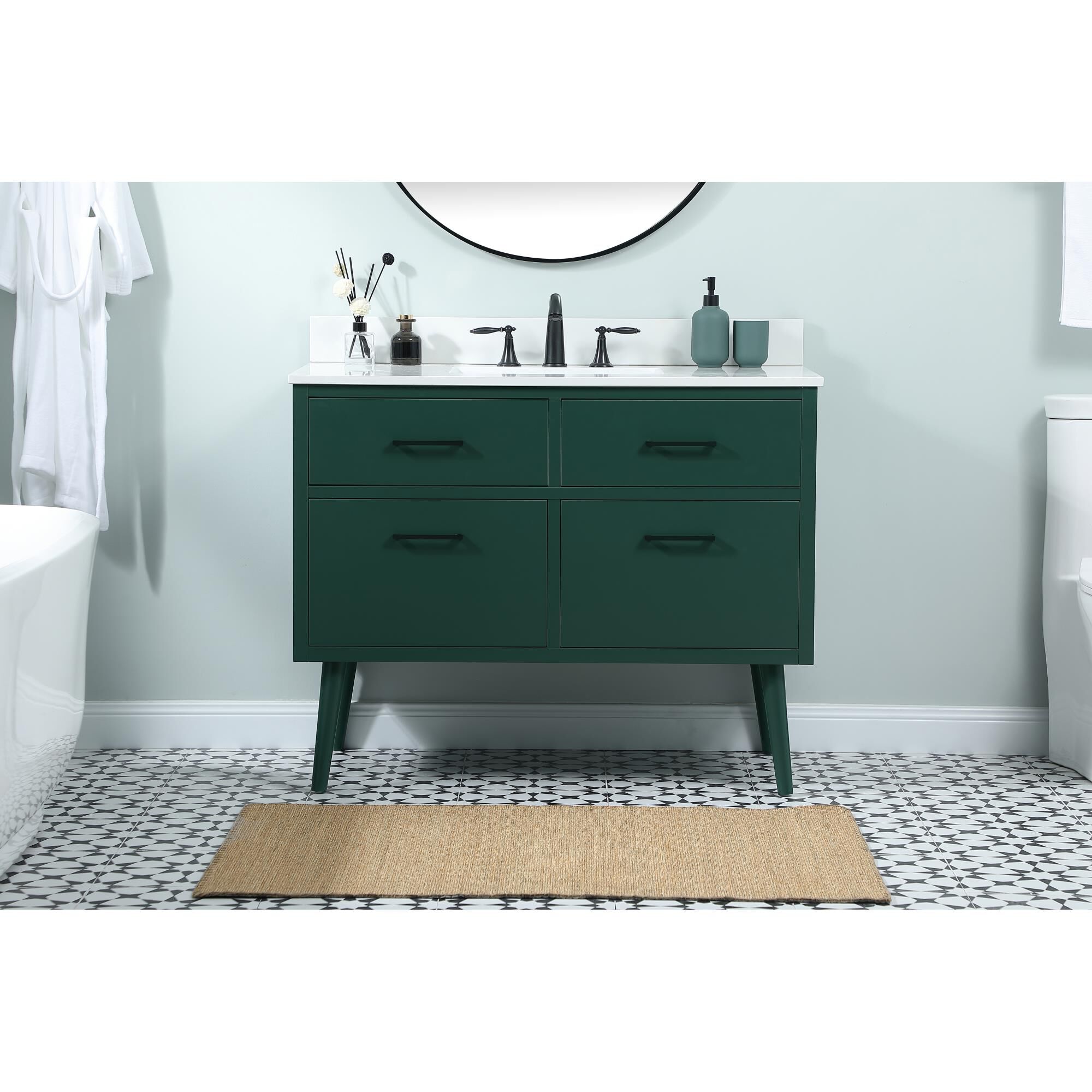 Shown in Green finish