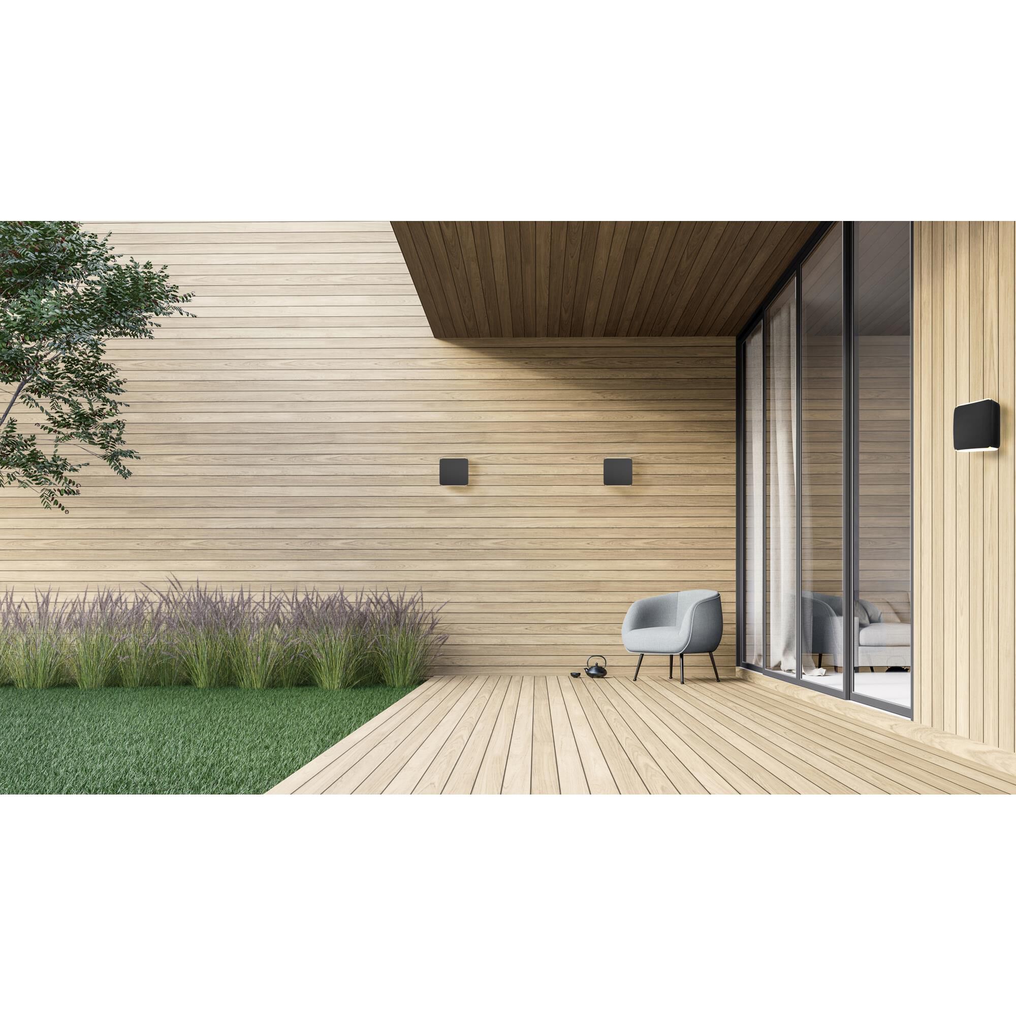 Shown in Black finish and White Acrylic glass