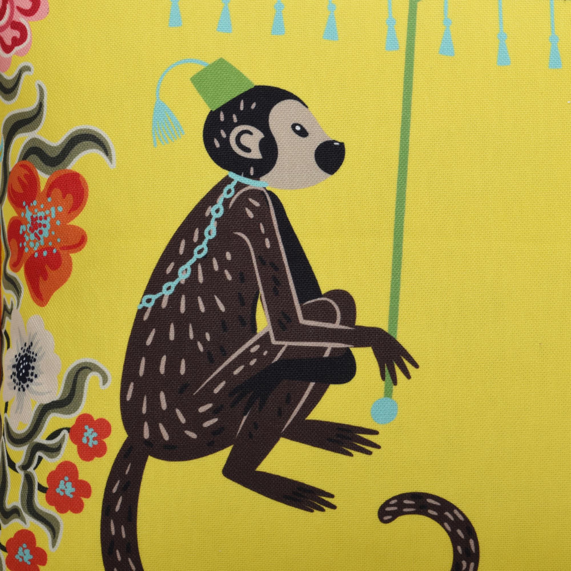Maharaja Monkey Decorative Pillow by Stylecraft
