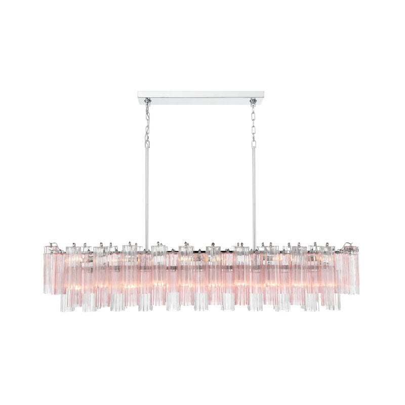 Addis Large Linear Chandelier by Crystorama