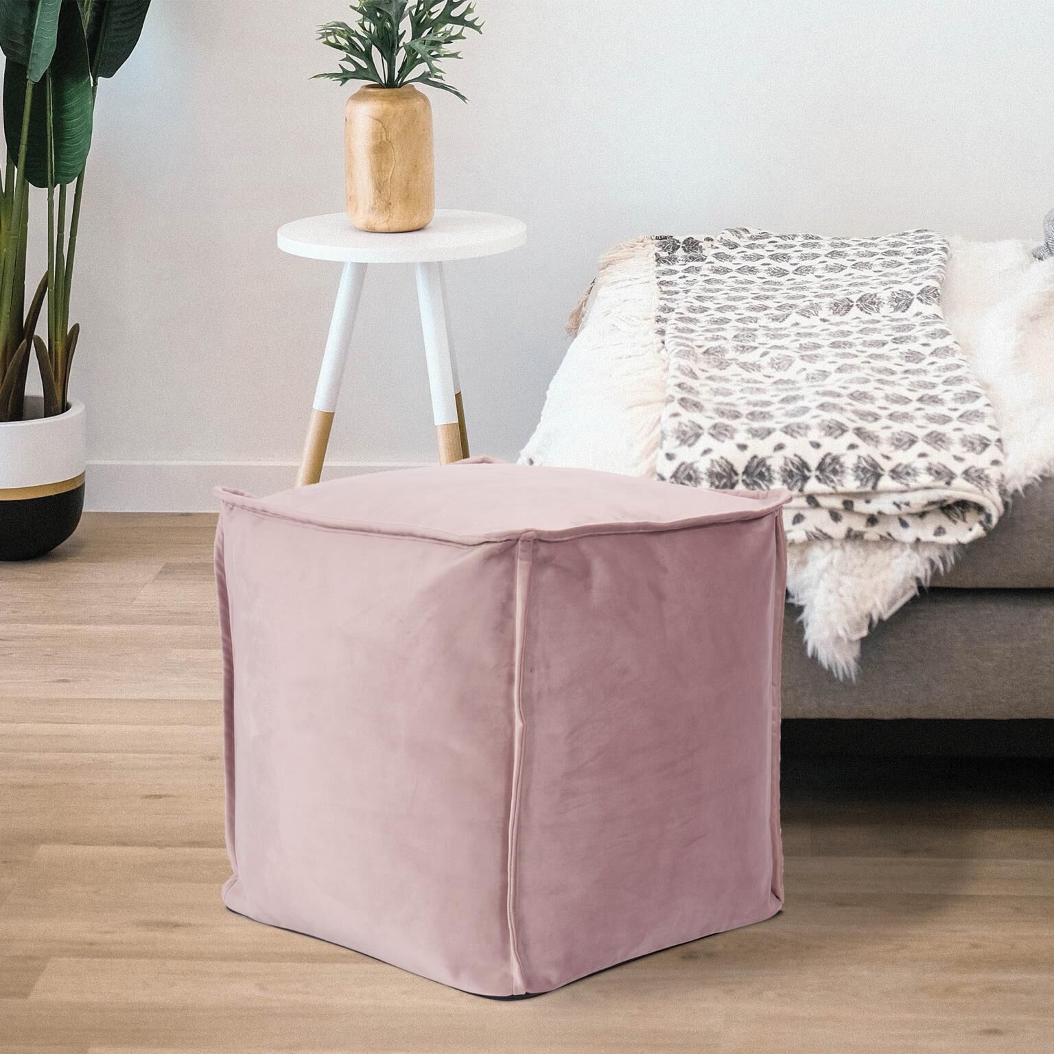 The Bella Pouf Ottoman by Howard Elliott Collection