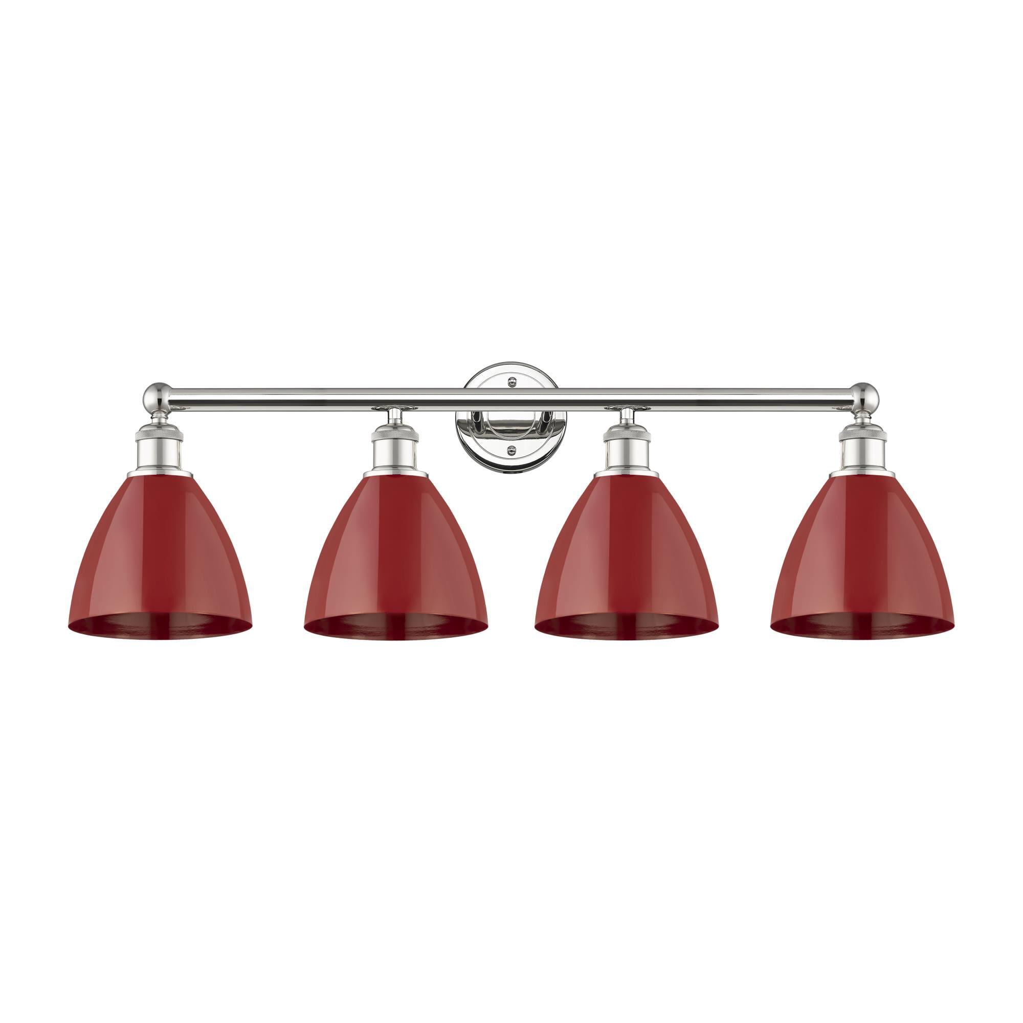 Bruno Marashlian Plymouth Dome 34 Inch 4 Light Bath Vanity Light by Innovations Lighting