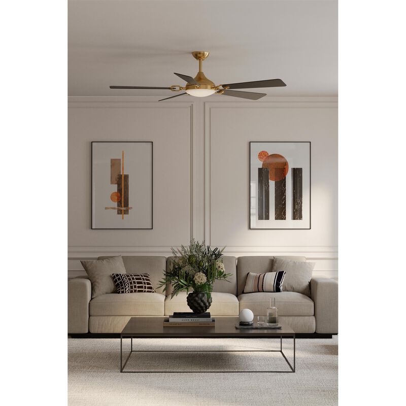 Cadena 65 Inch Ceiling Fan with Light Kit by Minka Aire