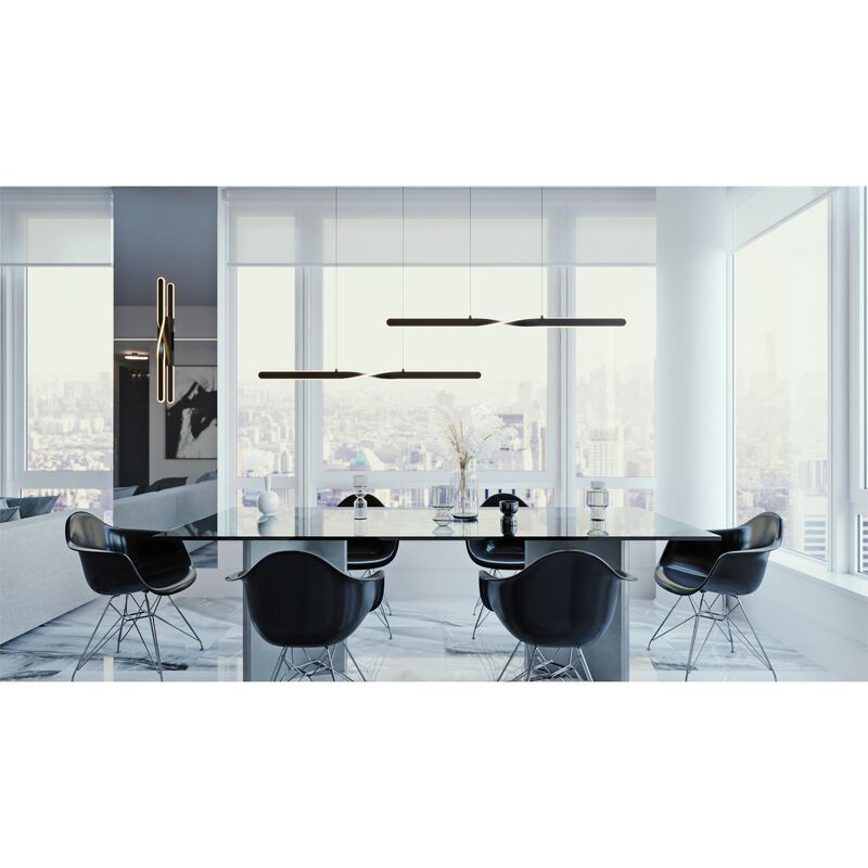 Twist 35 Inch 18 Light LED Bath Vanity Light by AFX Lighting