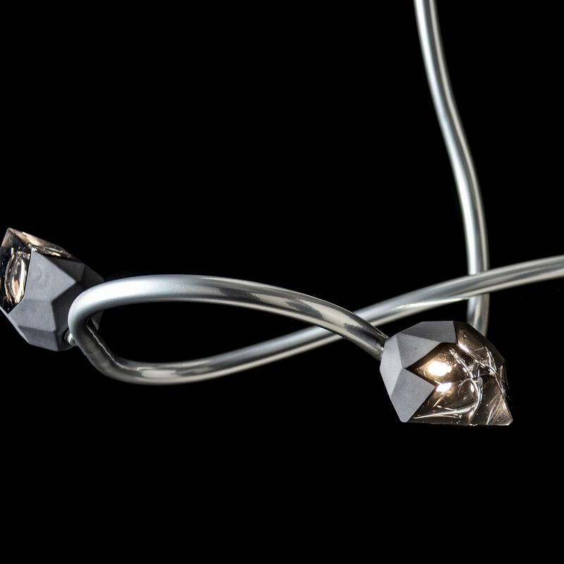 Glacier 22 Inch 3 Light Multi Light Pendant by Hubbardton Forge