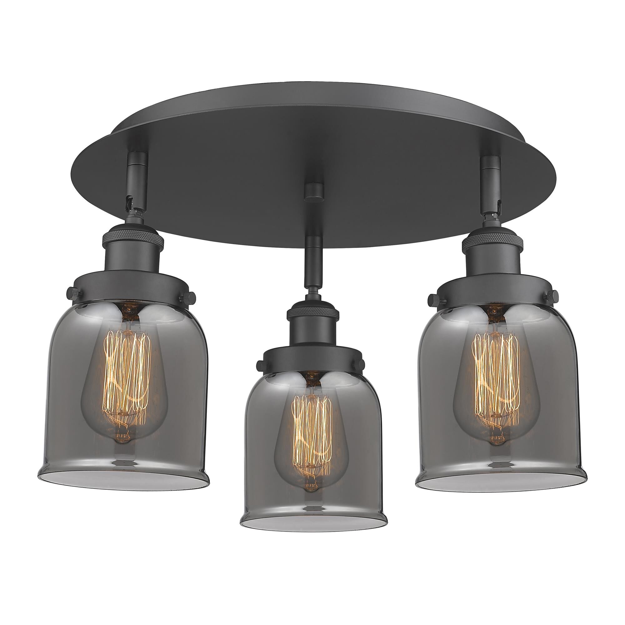 Shown in Matte Black finish and Plated Smoke glass