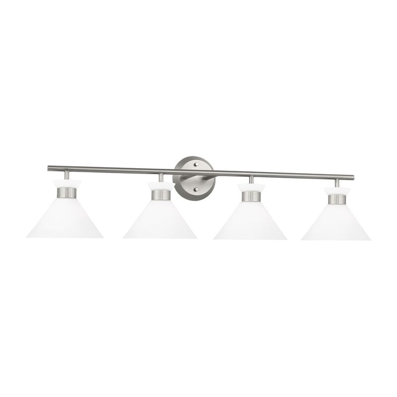 Drew & Jonathan Belcarra 36 Inch 4 Light Bath Vanity Light by Visual Comfort Studio Collection