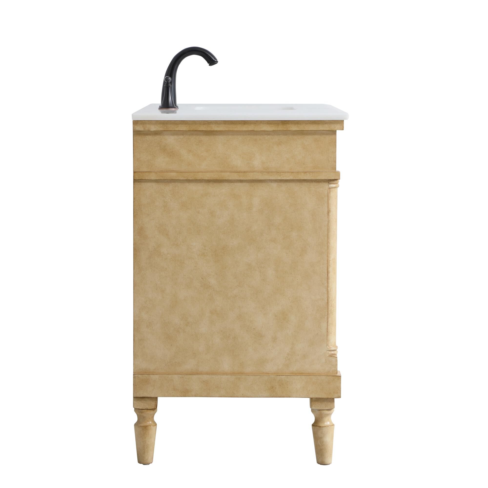 Shown in Antique Beige finish