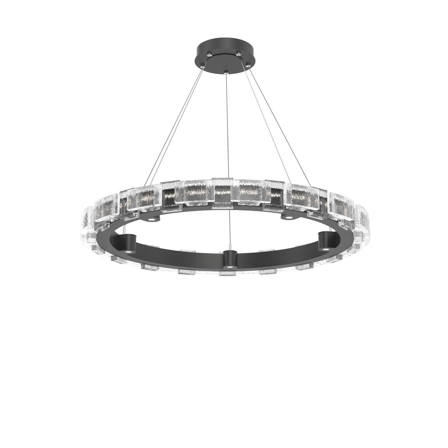 Levi Wilson Tessera 38 Inch Chandelier by Hammerton Studio