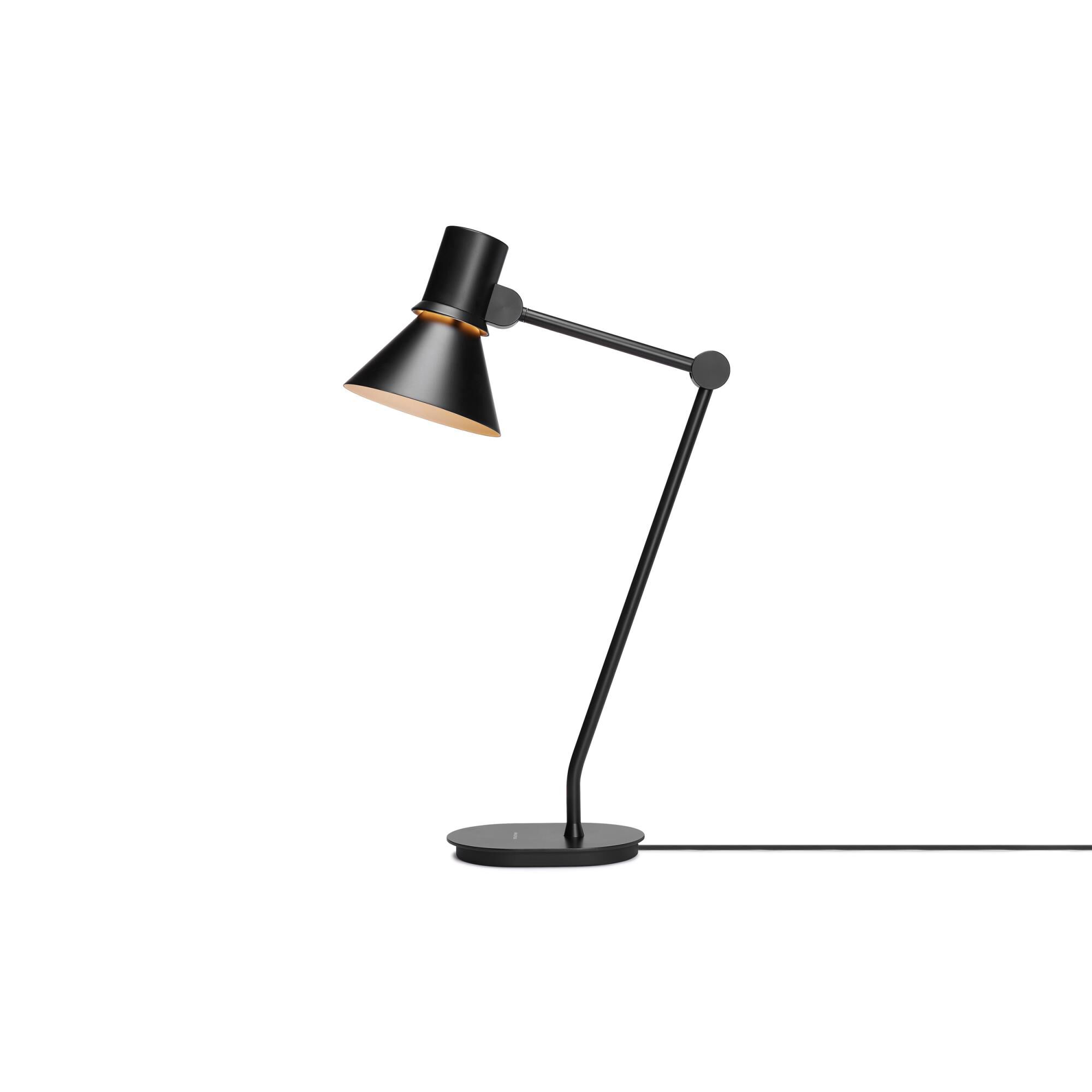 Shown in Matte Black finish and Aluminum shade