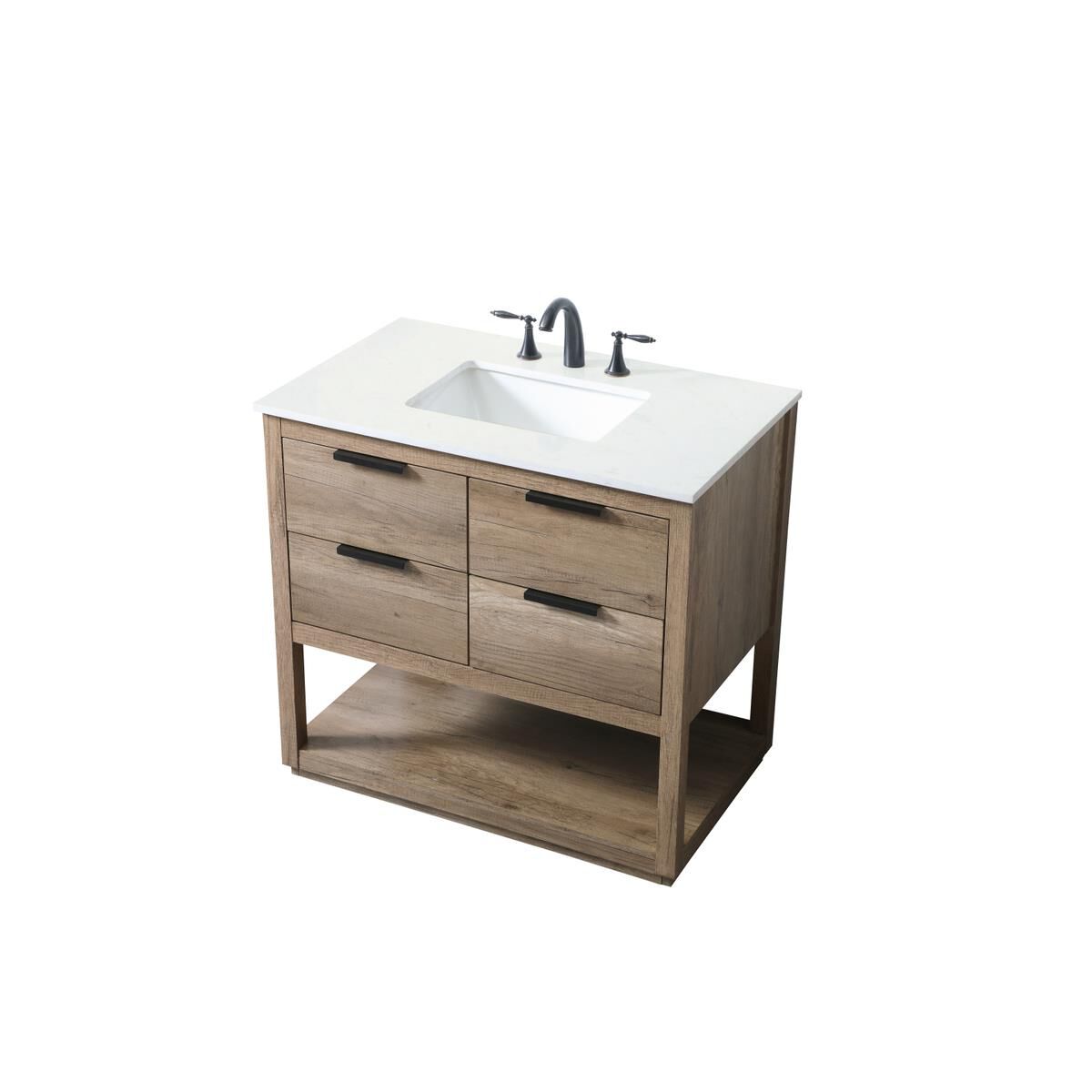 Shown in Natural Oak finish