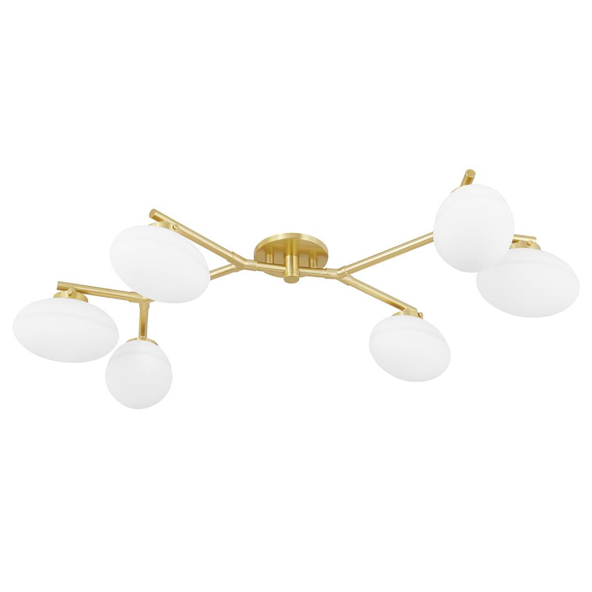 Wagner 41 Inch Semi Flush Mount by Hudson Valley Lighting