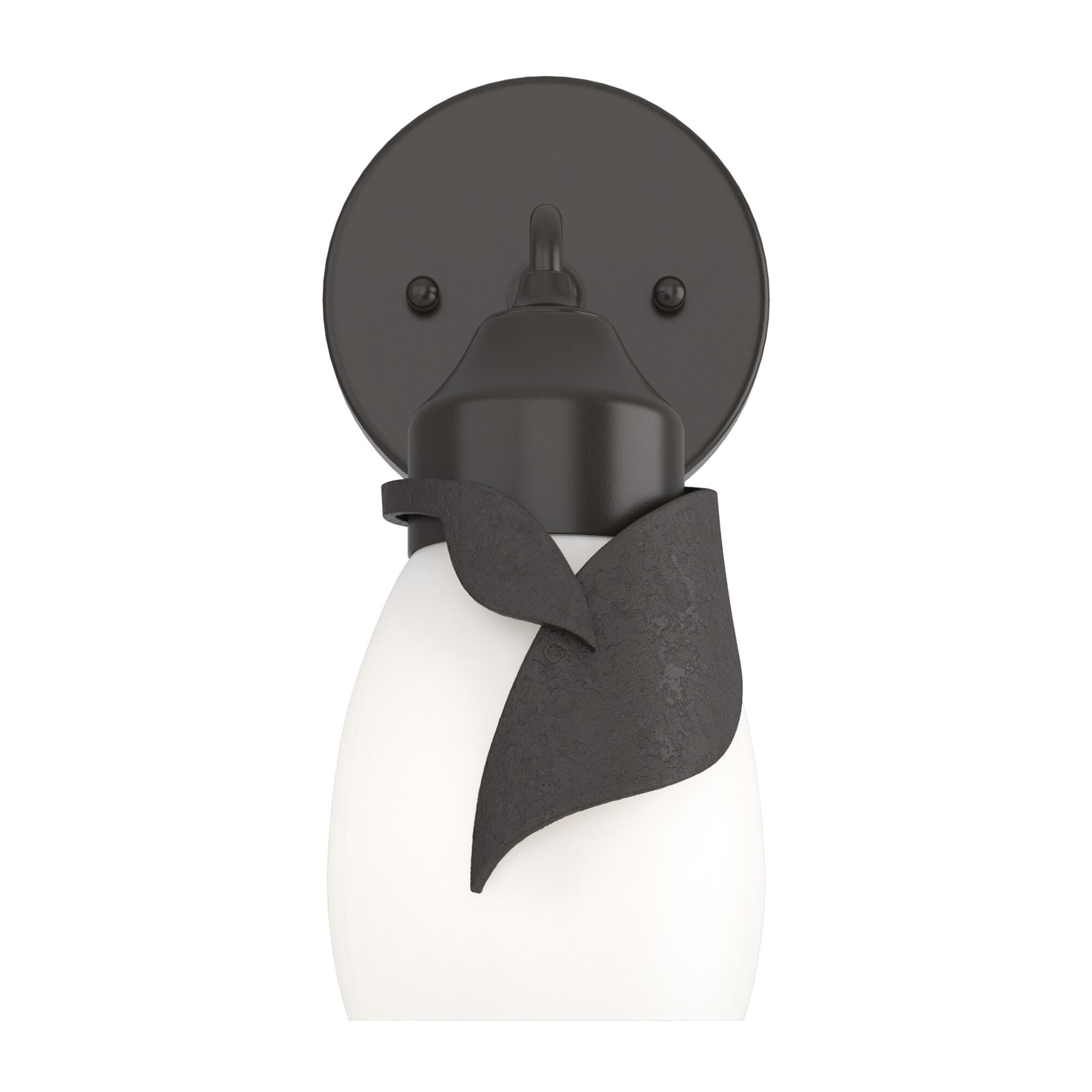 Shown in Oil Rubbed Bronze finish and Opal glass