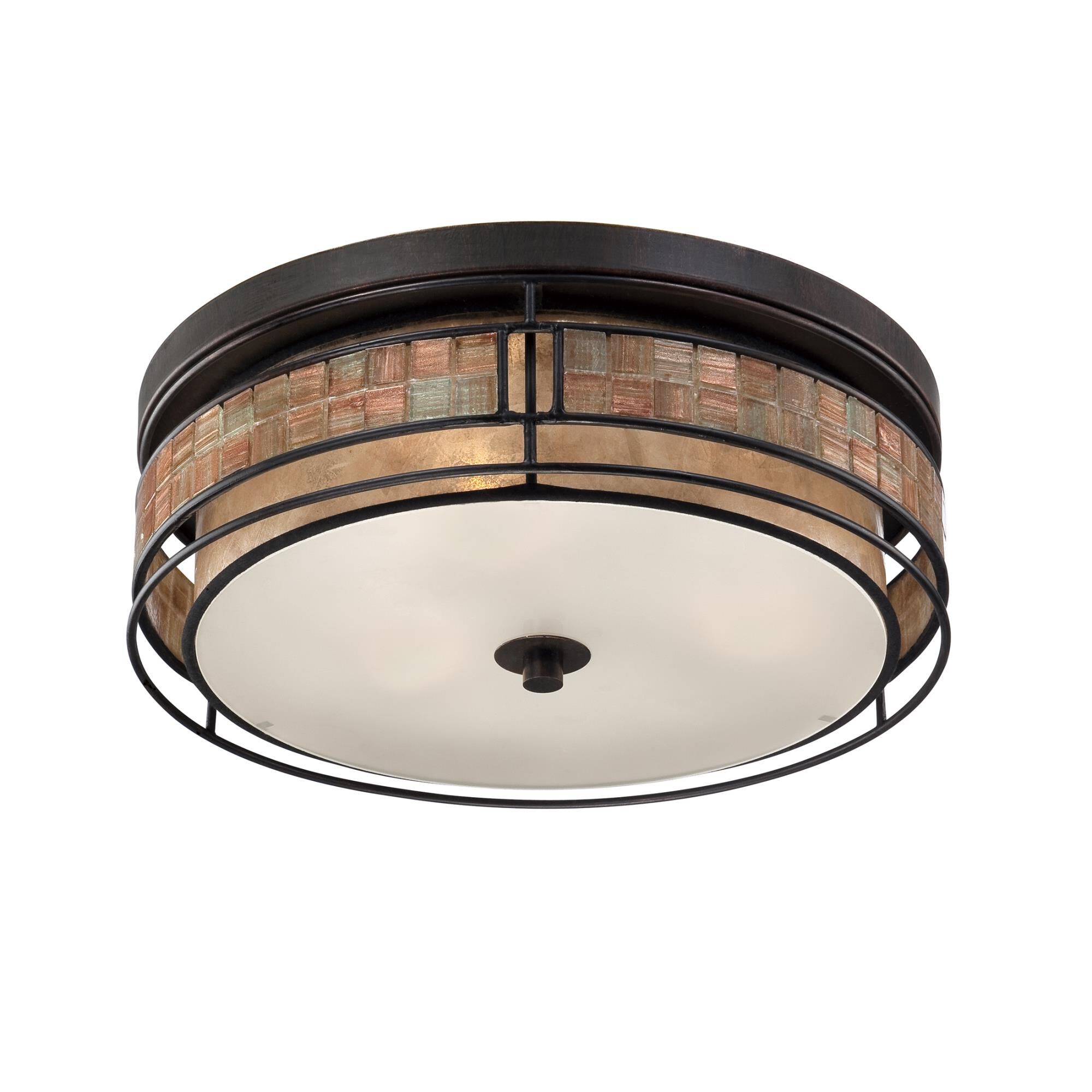 Laguna 16 Inch 3 Light Flush Mount by Quoizel