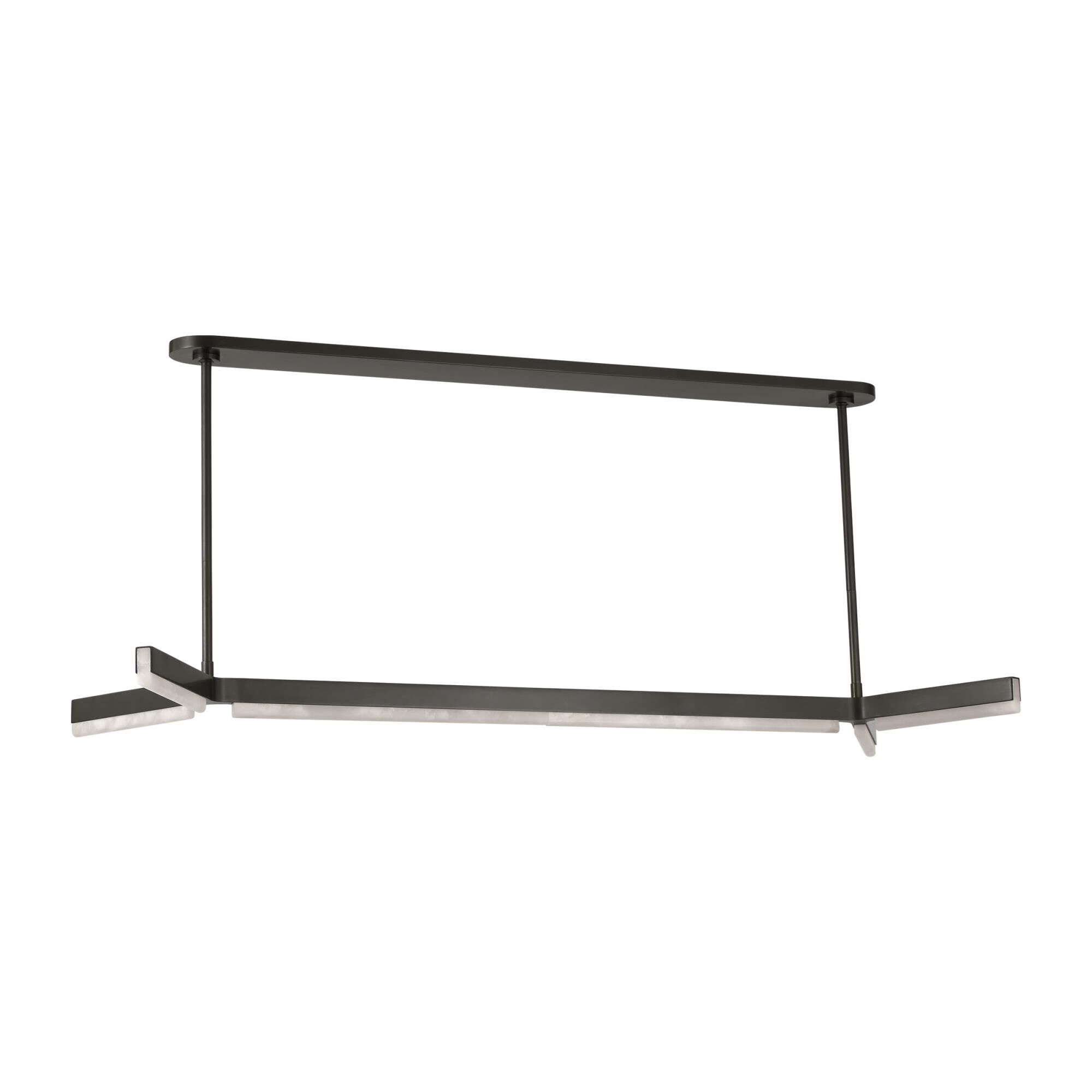 Shown in Bronze finish and Alabaster Diffuser glass