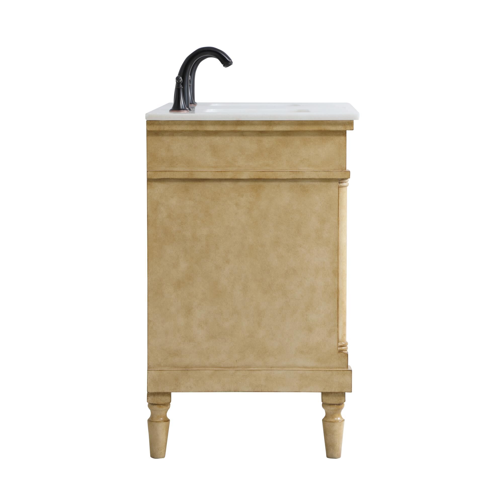 Shown in Antique Beige finish
