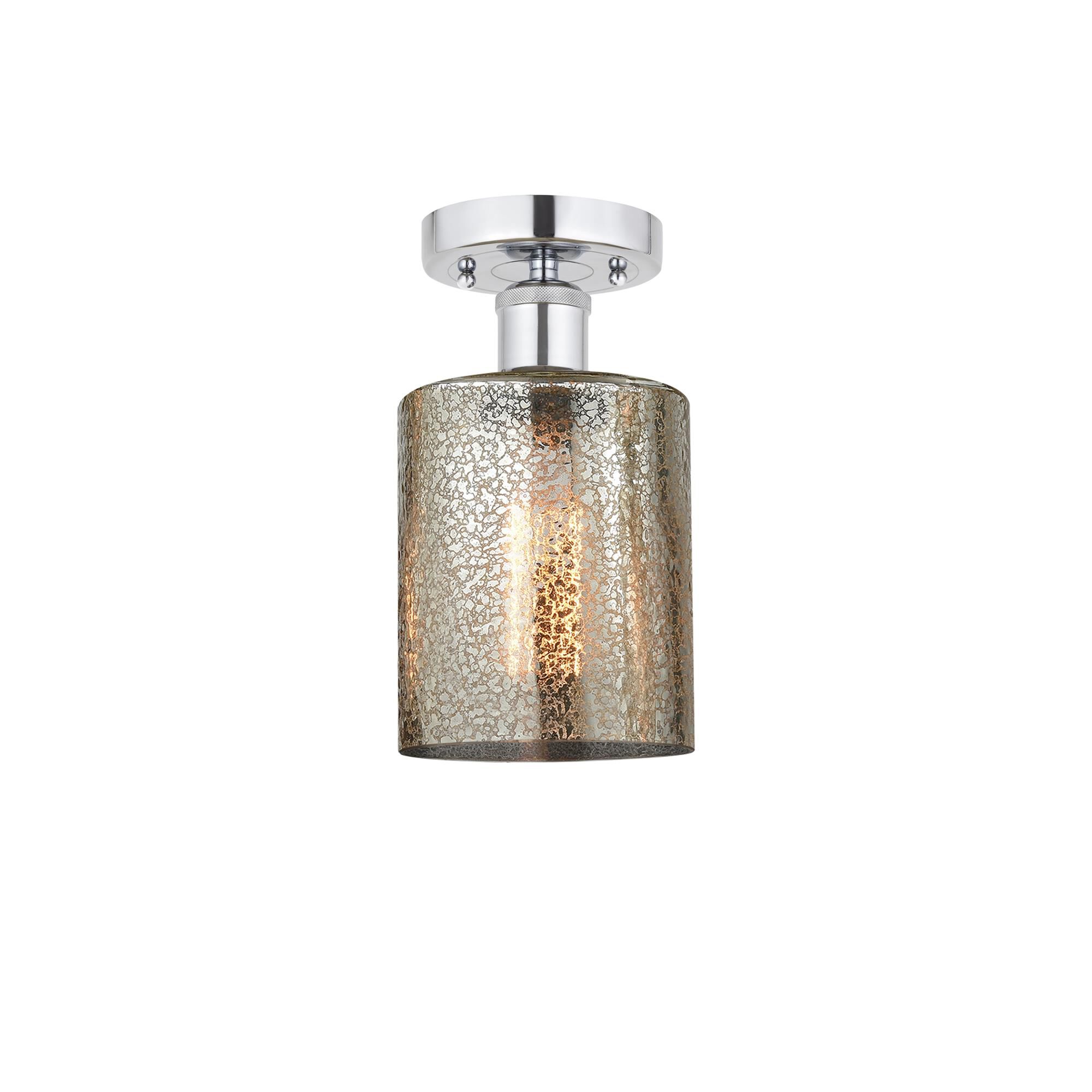 Bruno Marashlian Cobbleskill 5 Inch 1 Light Semi Flush Mount by Innovations Lighting