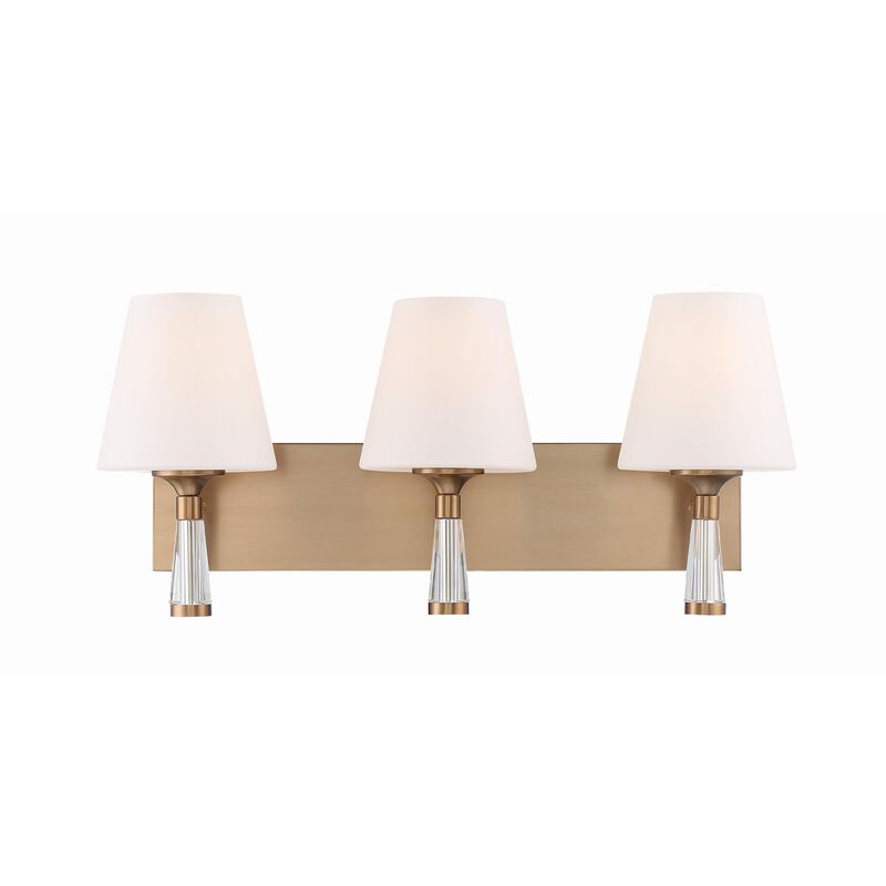 Ramsey 23 Inch 3 Light Bath Vanity Light by Crystorama