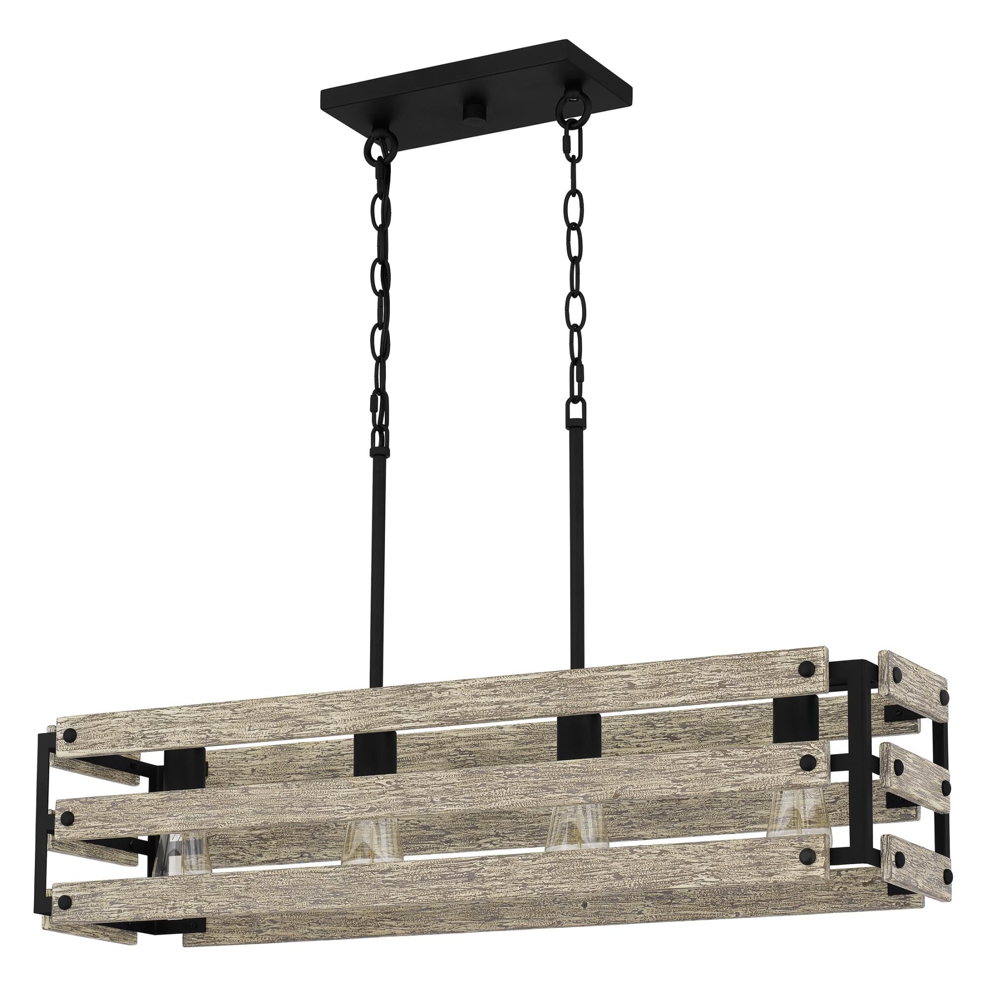 Ashburn 34 Inch 4 Light Linear Suspension Light by Quoizel