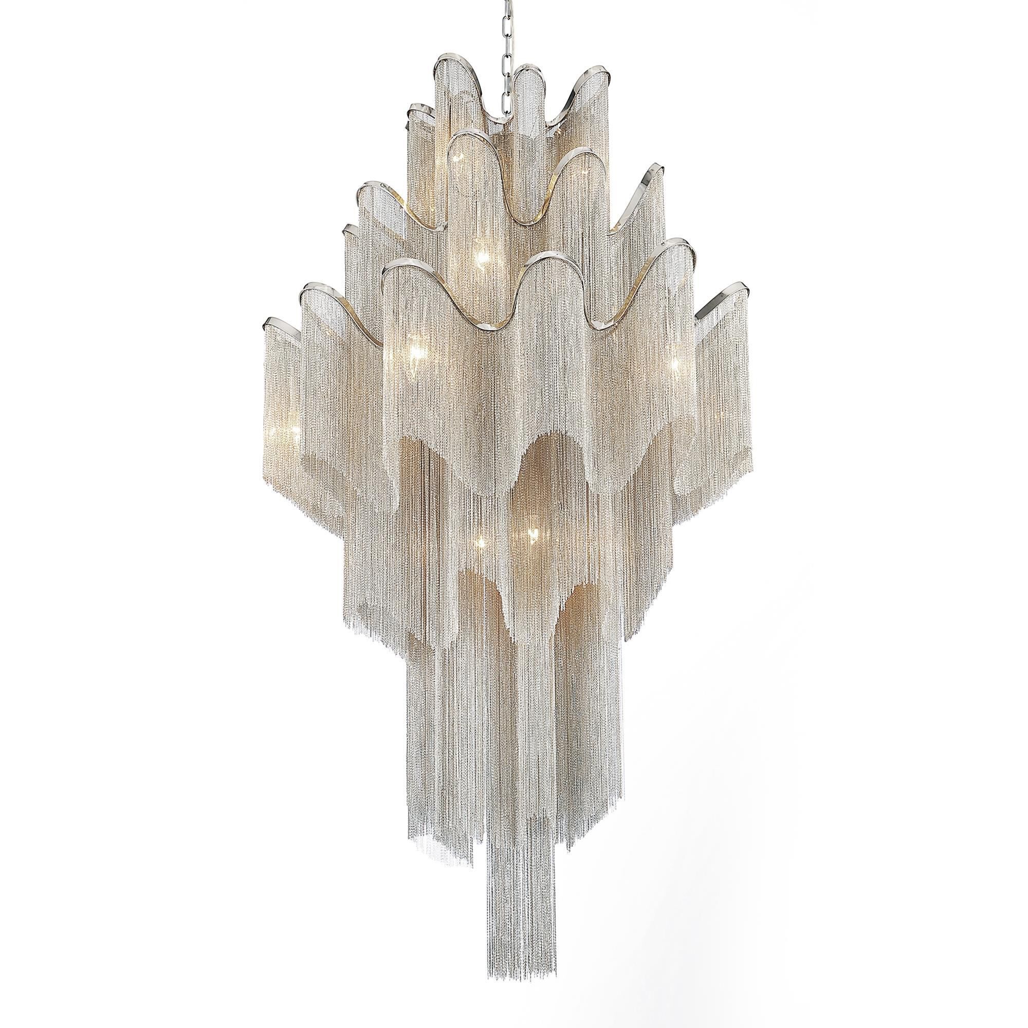 Daisy 32 Inch 17 Light Chandelier by CWI Lighting