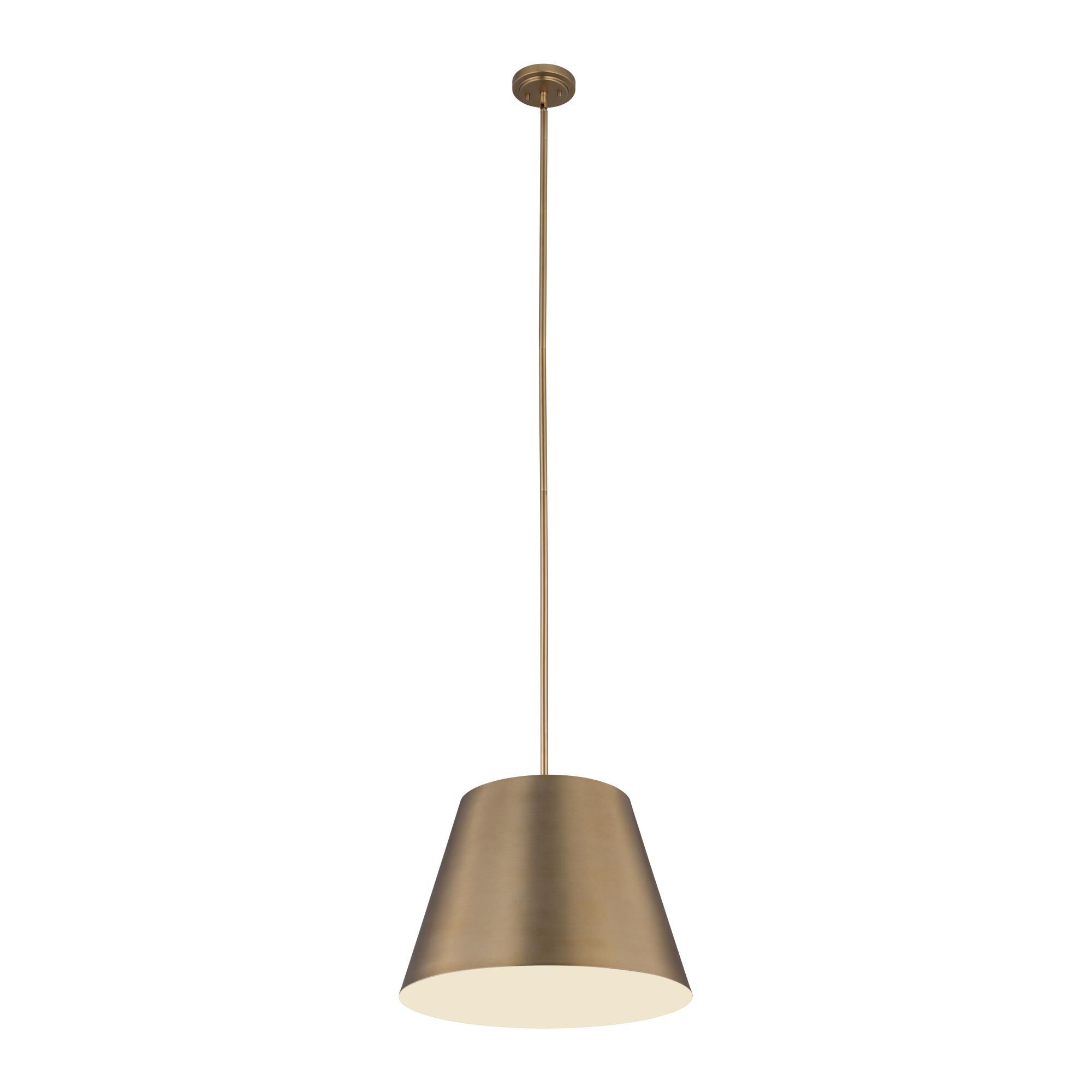 Shown in Modern Gold finish and Modern Gold glass and Modern Gold shade