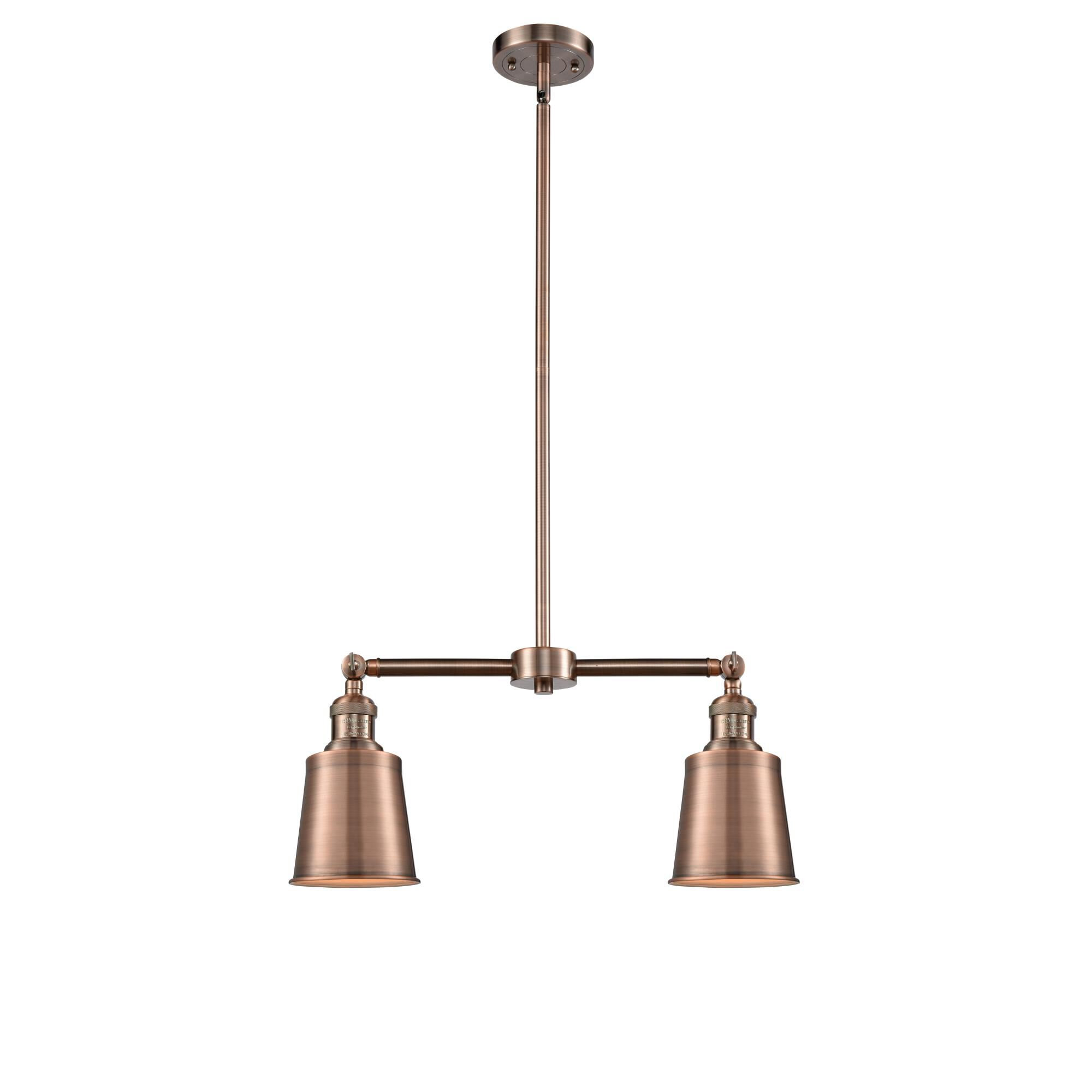 Bruno Marashlian Addison 21 Inch 2 Light LED Mini Chandelier by Innovations Lighting