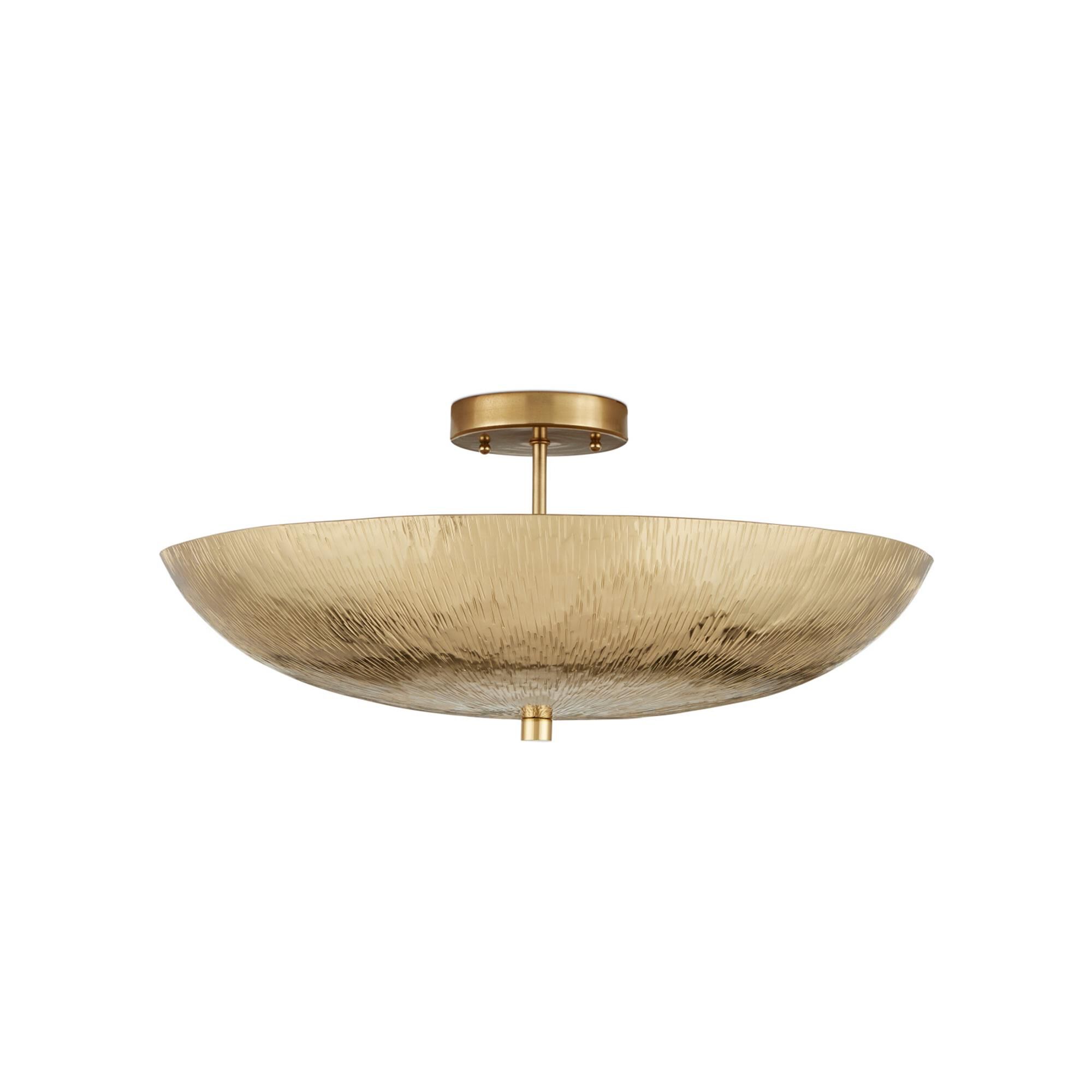 Origo 24 Inch Semi Flush Mount,
