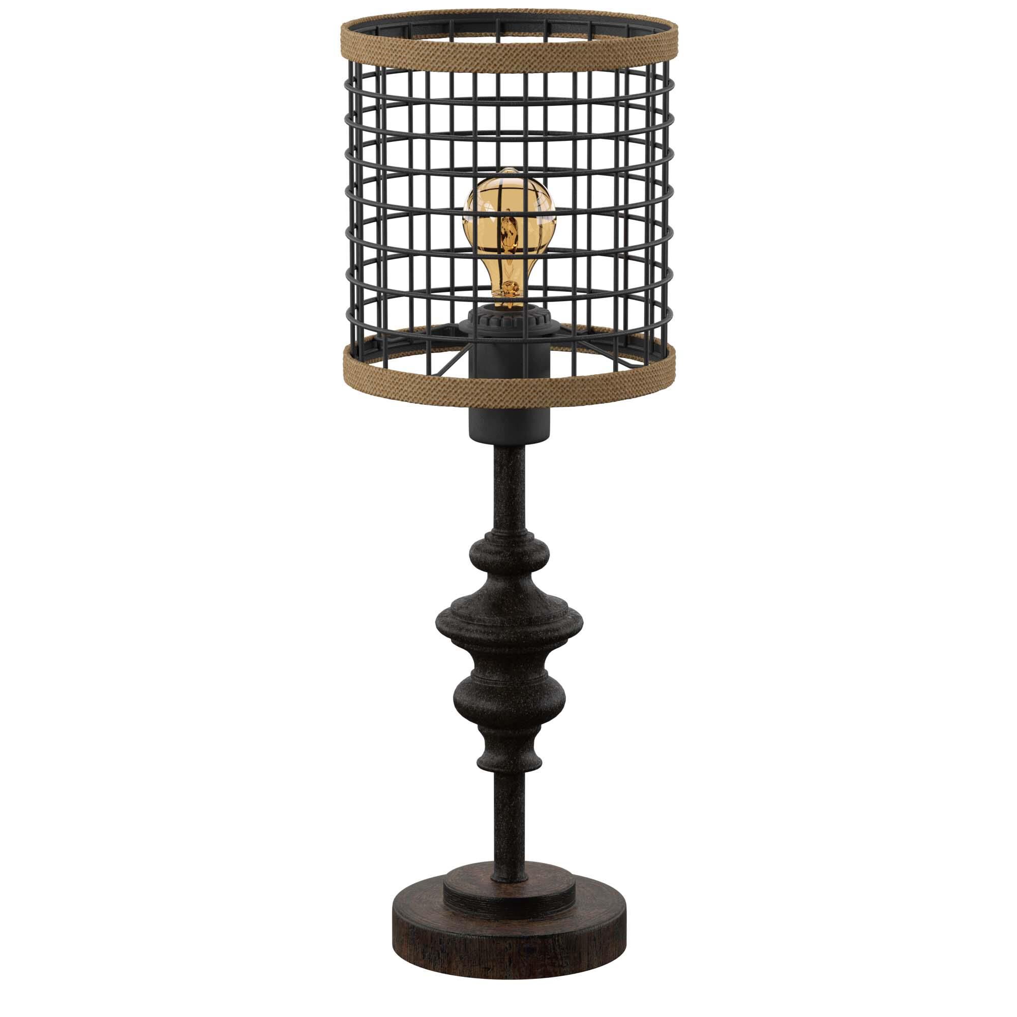 Shown in Black finish and Black Metal shade