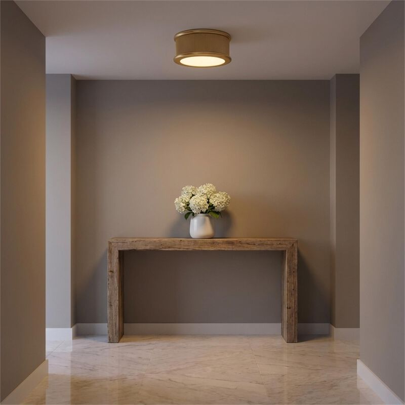 Paloma Contreras Ritz 14 Inch 3 Light Flush Mount by Visual Comfort Studio