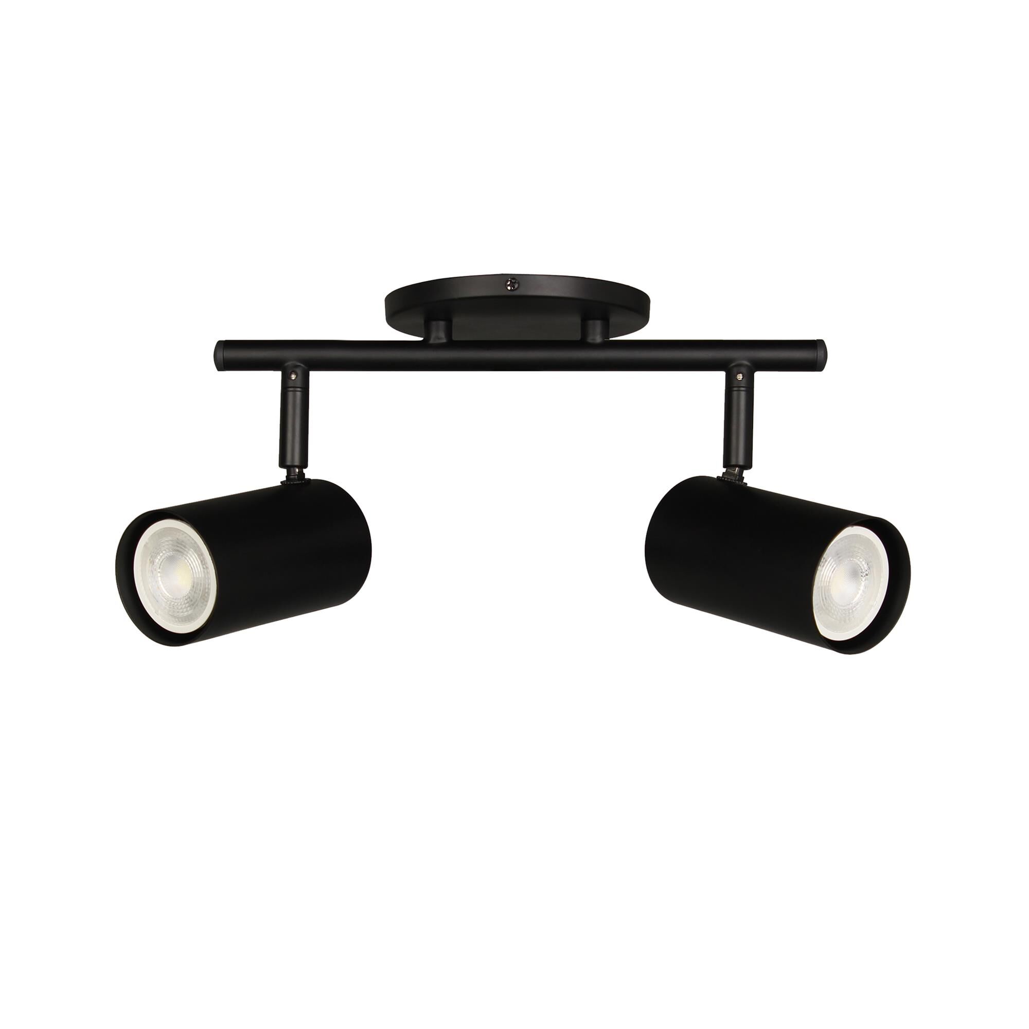 Shown in Matte Black finish and Matte Black shade