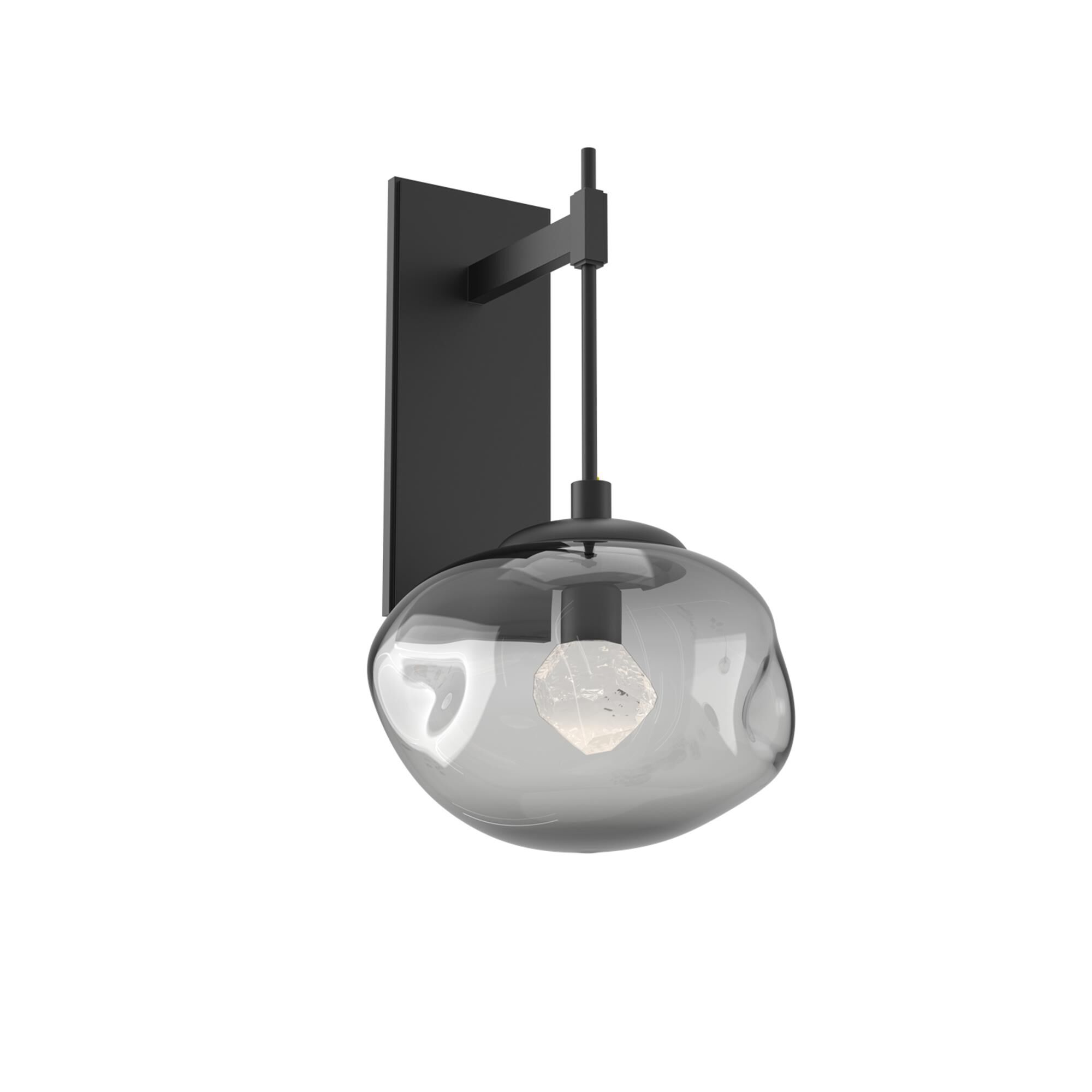 Shown in Matte Black finish and Smoke Zircon glass
