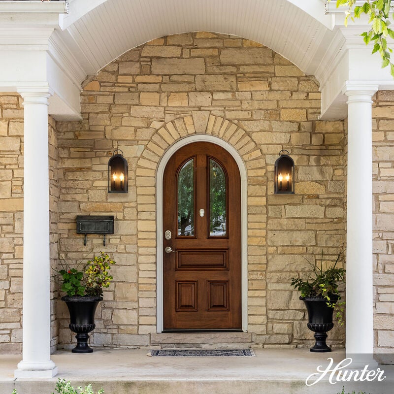 Kendra Bell 16 Inch Outdoor Wall Light by Hunter Fan