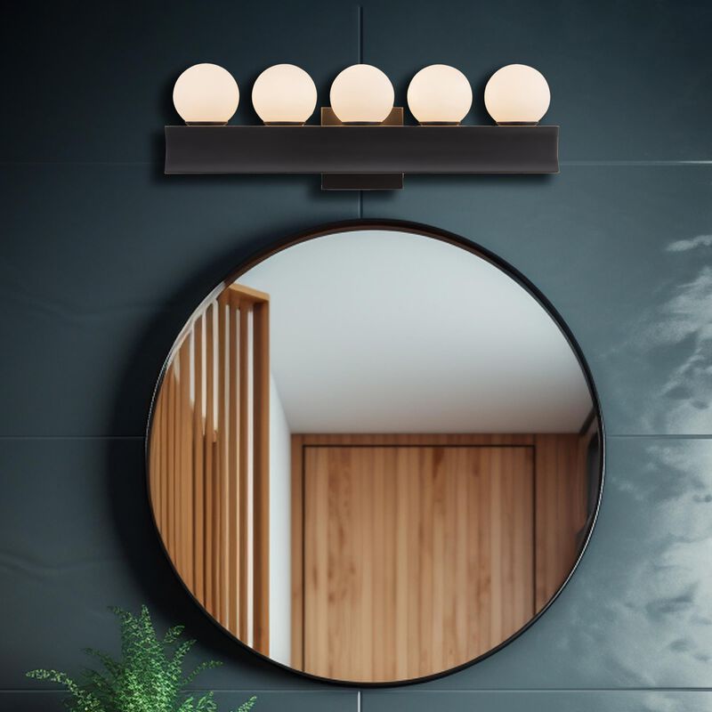 Peyton Fox Sinclair Bath Vanity Light by Alora Lighting